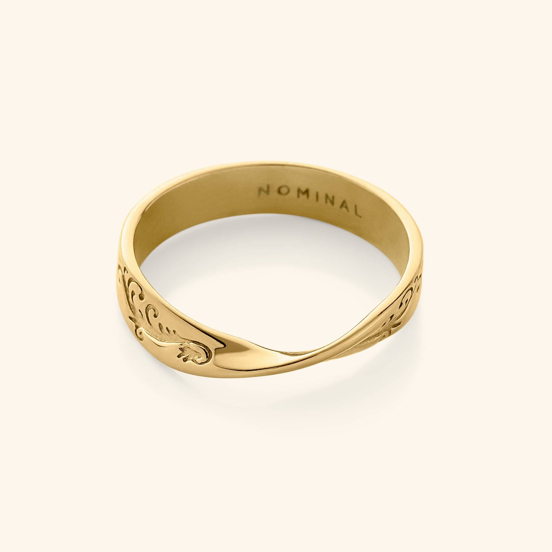 Stylish Tidal Wave Ring for Men & Women