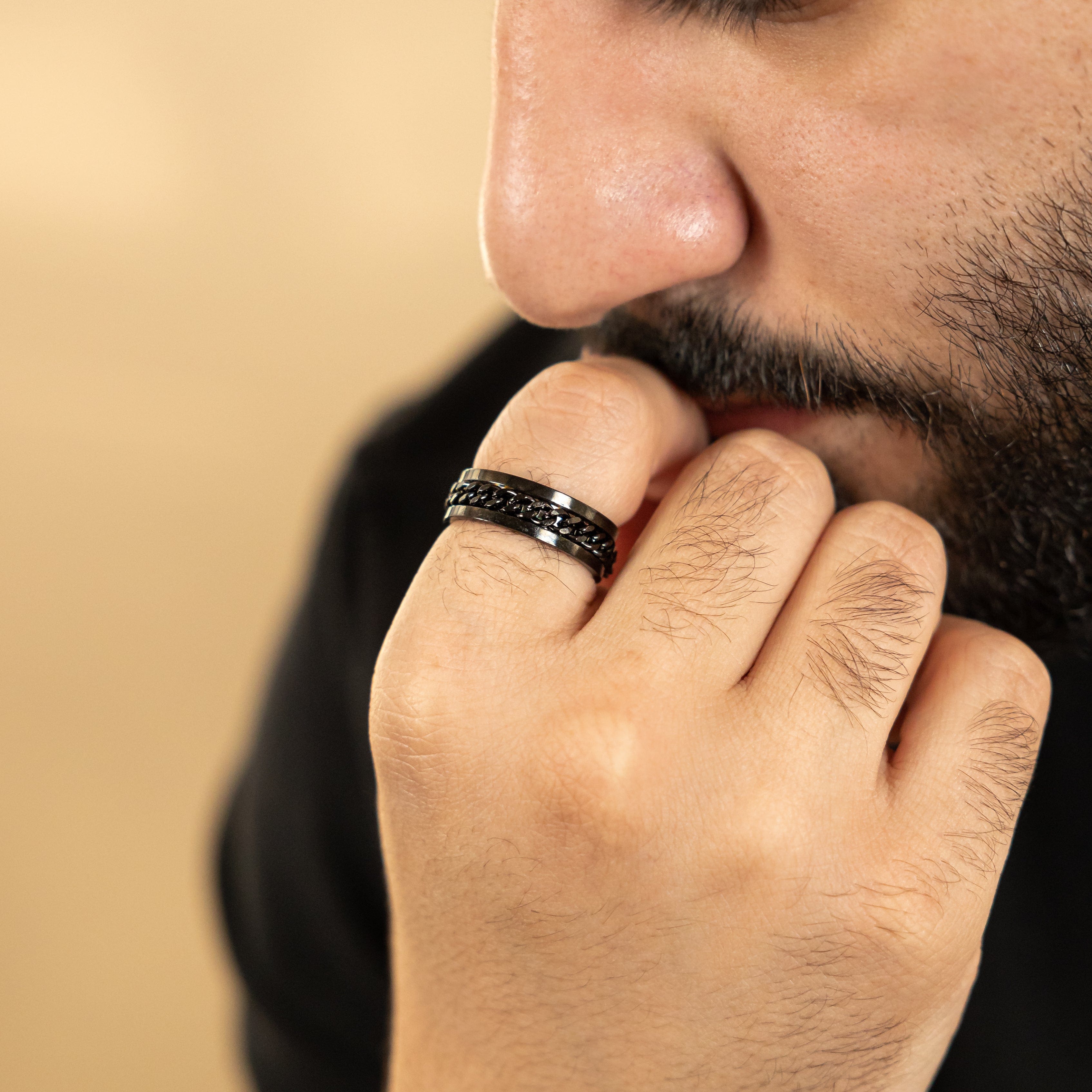 Men's Revolve Ring - Minimalist & Durable Band
