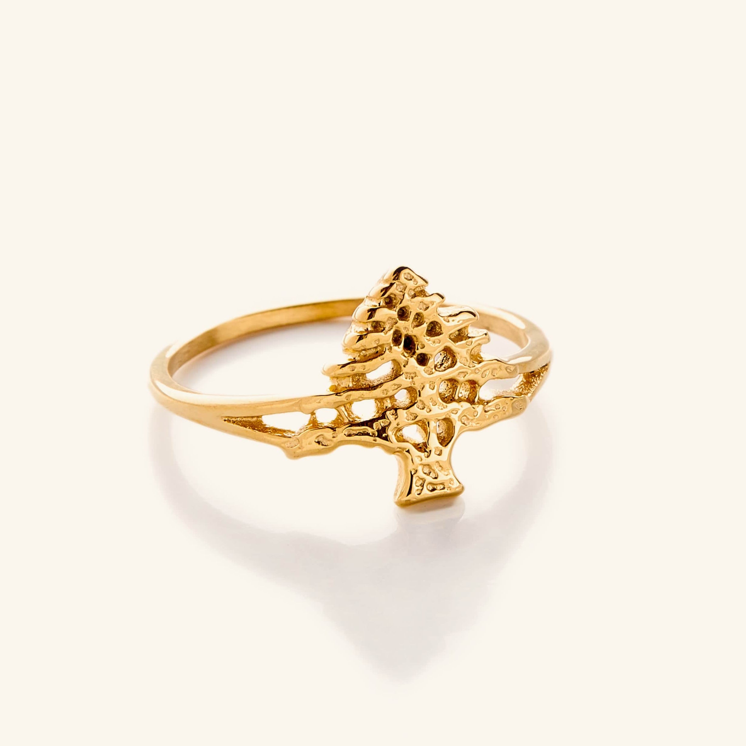 Lebanon Cedar Wood Ring