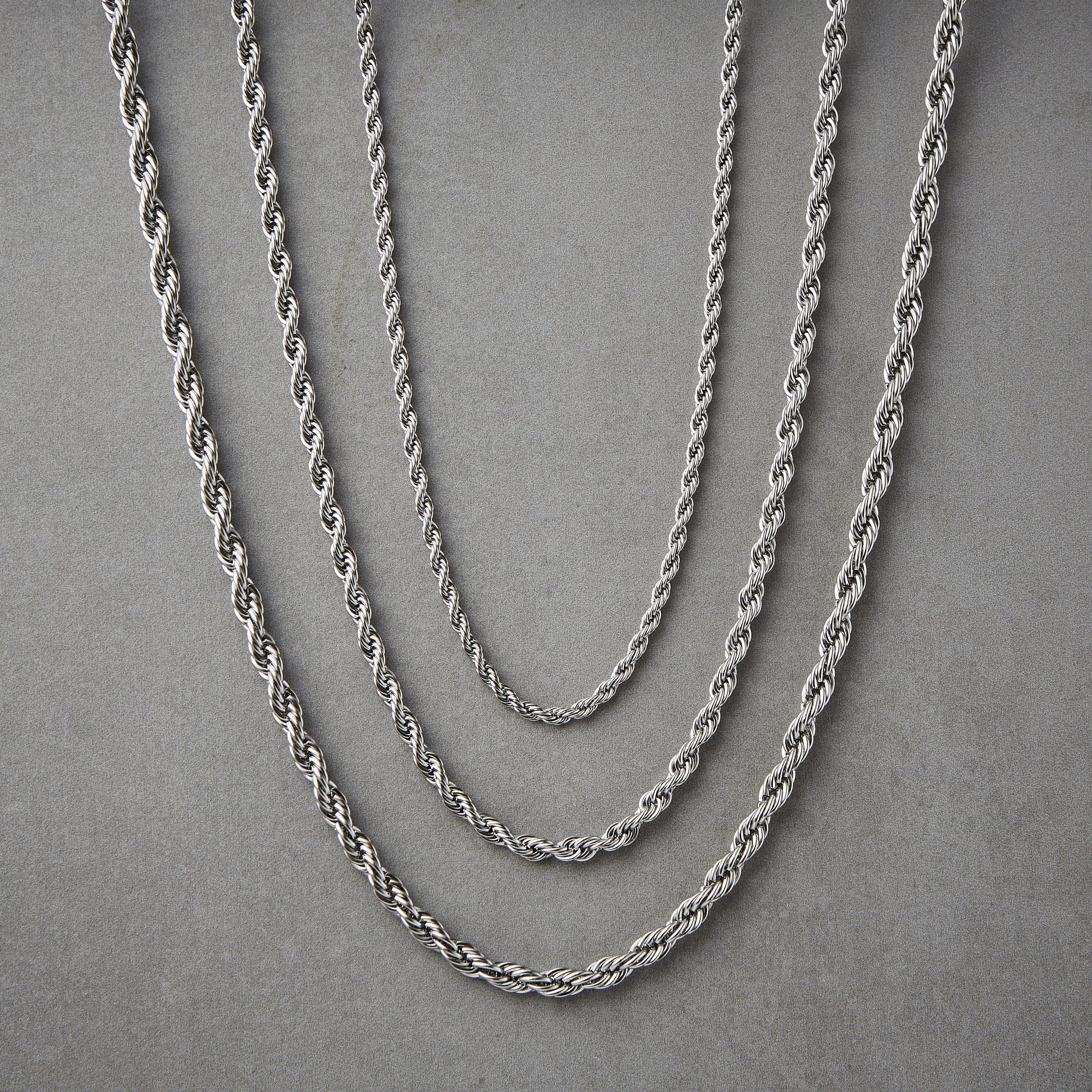 Men's Essential Rope Chain Necklace