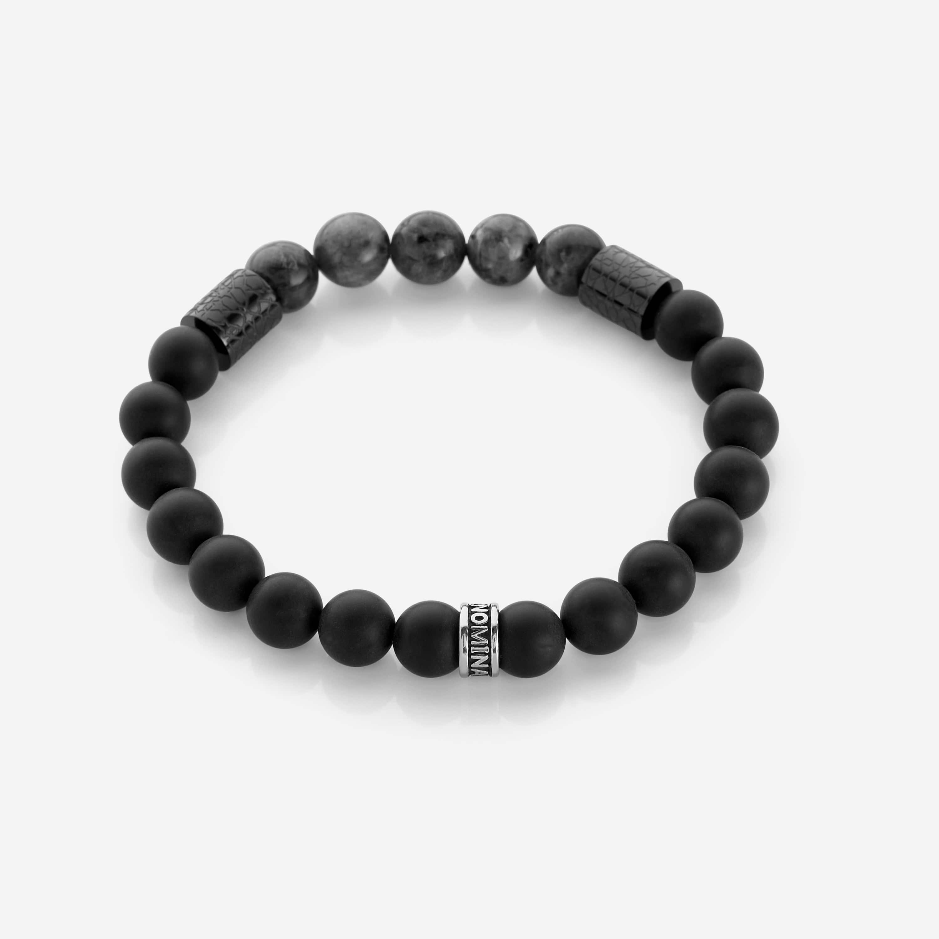 Stone Bead Shadow Bracelet for Men & Women