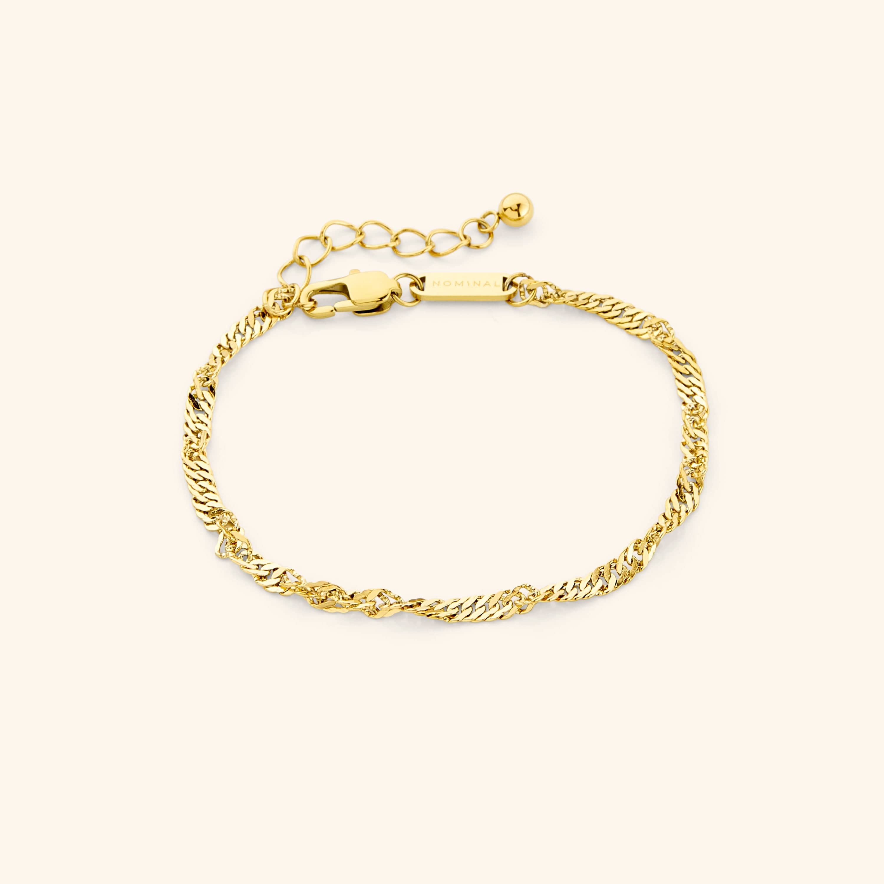 Stylish Twisted Chain Bracelet for Women