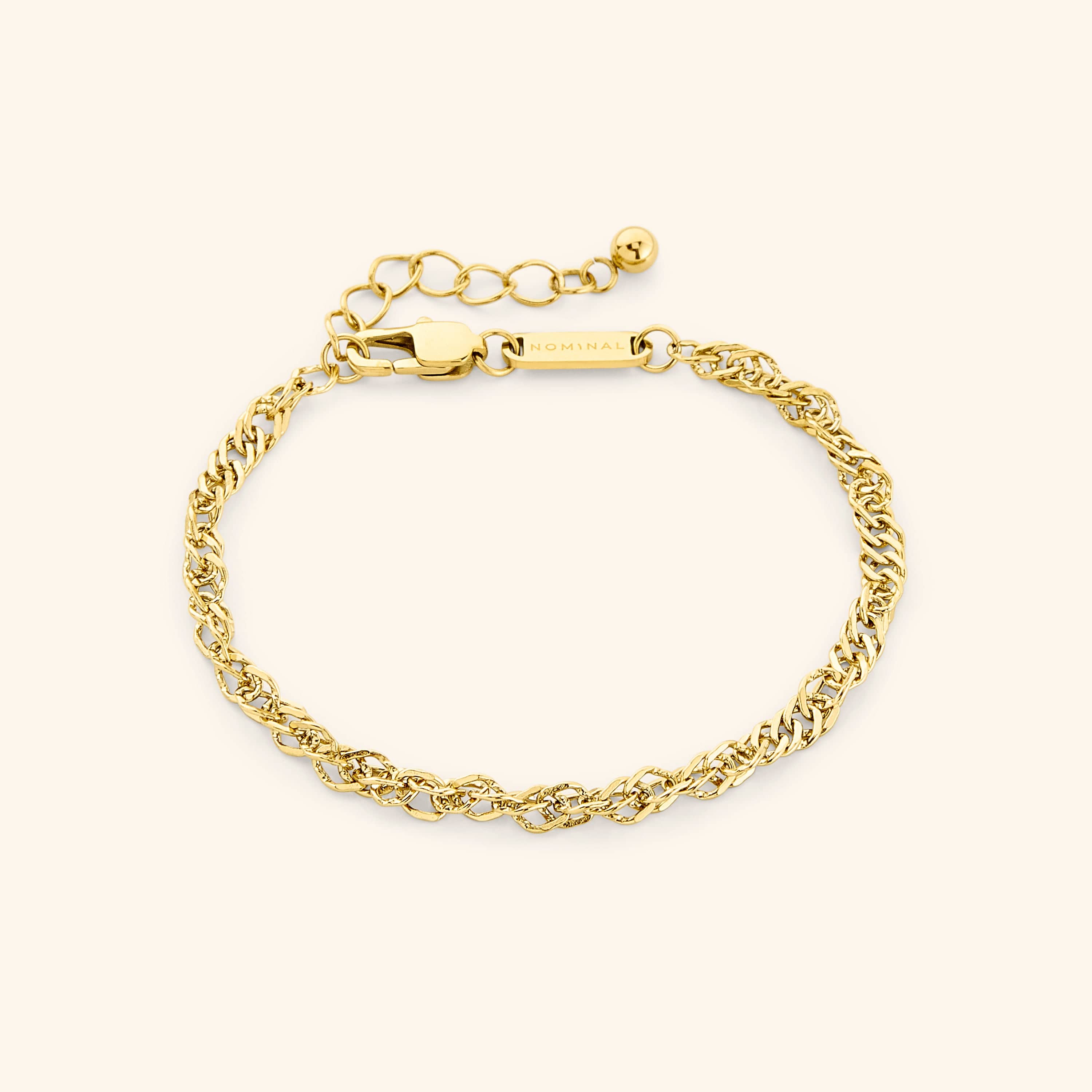 Stylish Twisted Chain Bracelet for Women