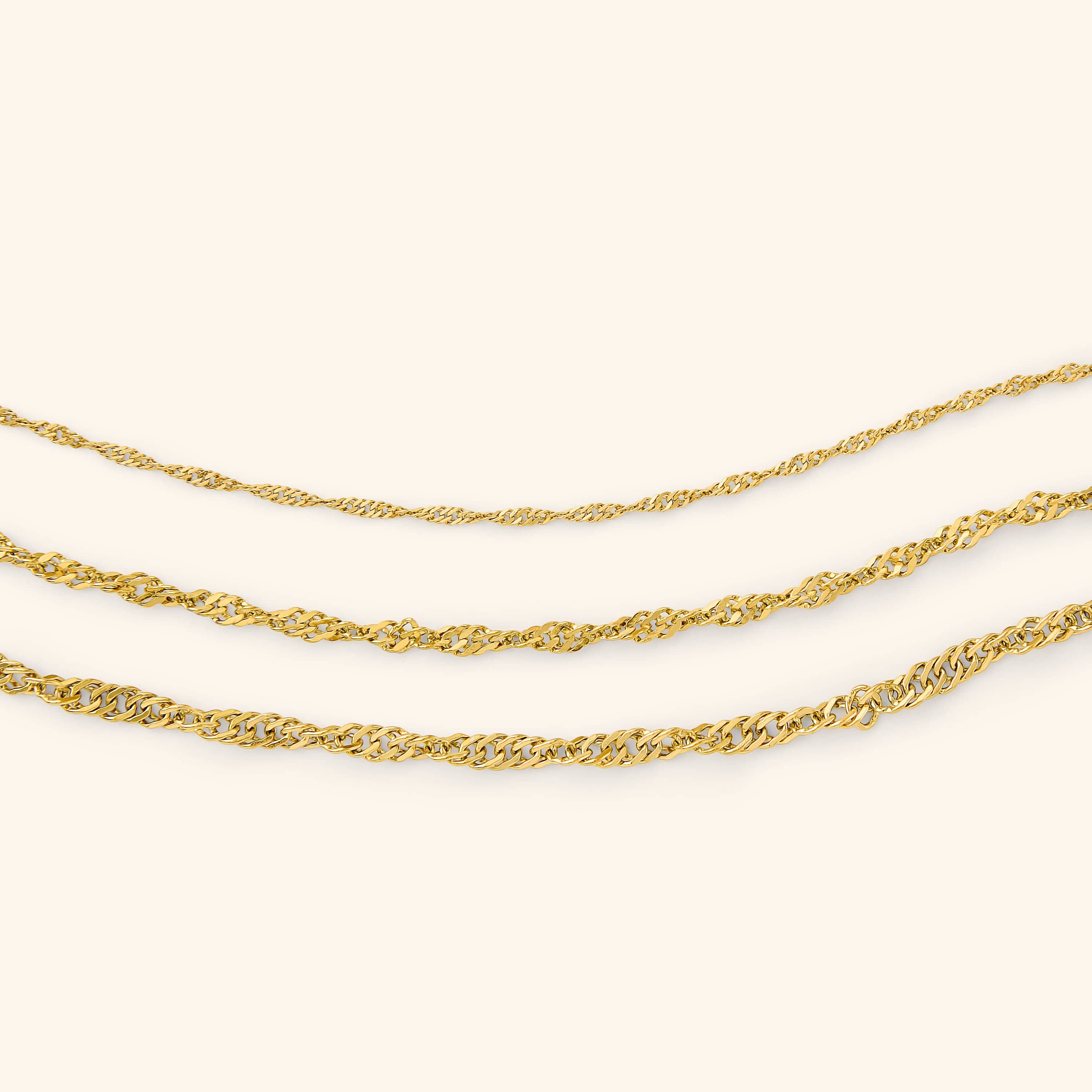 Stylish Twisted Chain Bracelet for Women