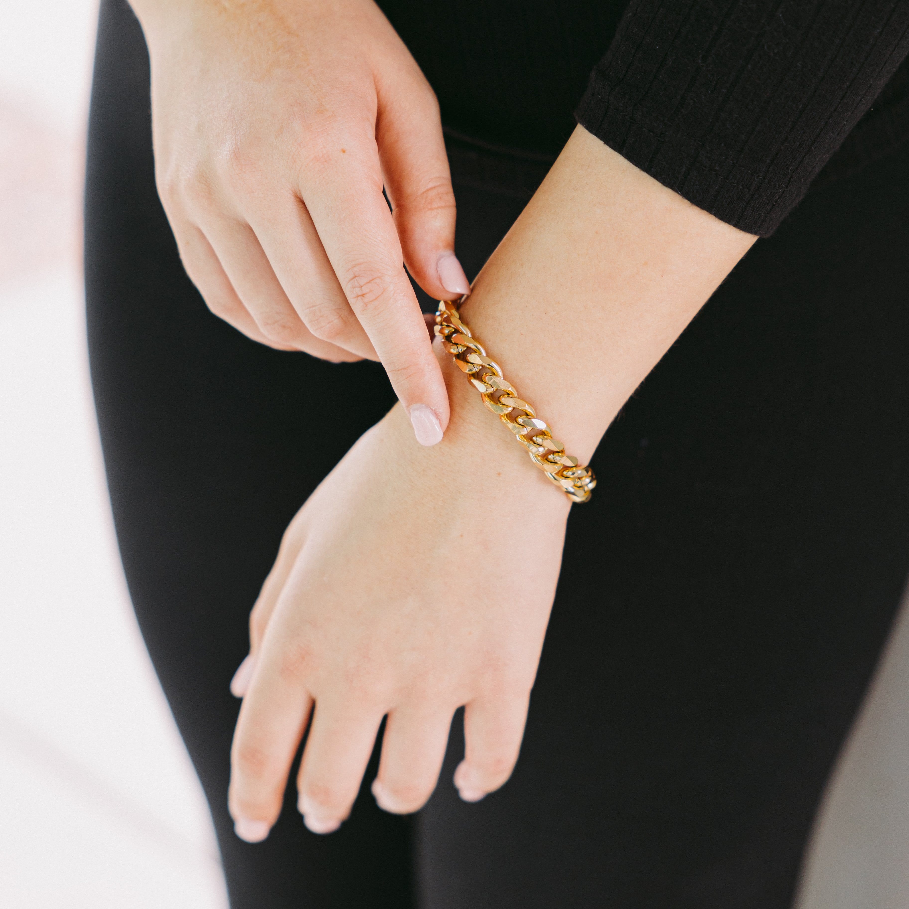 Men's Chunky Cuban Link Bracelet