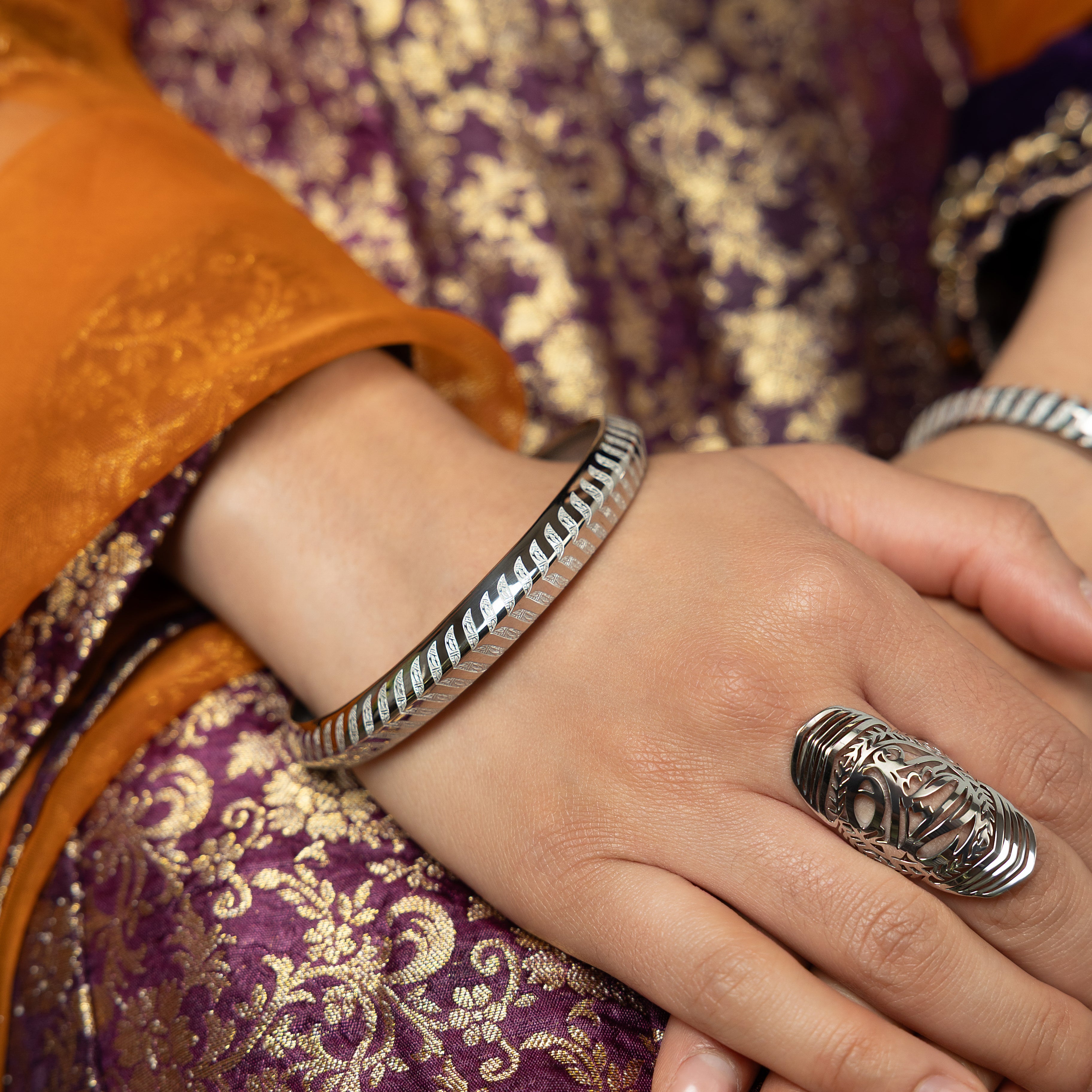 Divine Will Bangle by Aadil & Nominal