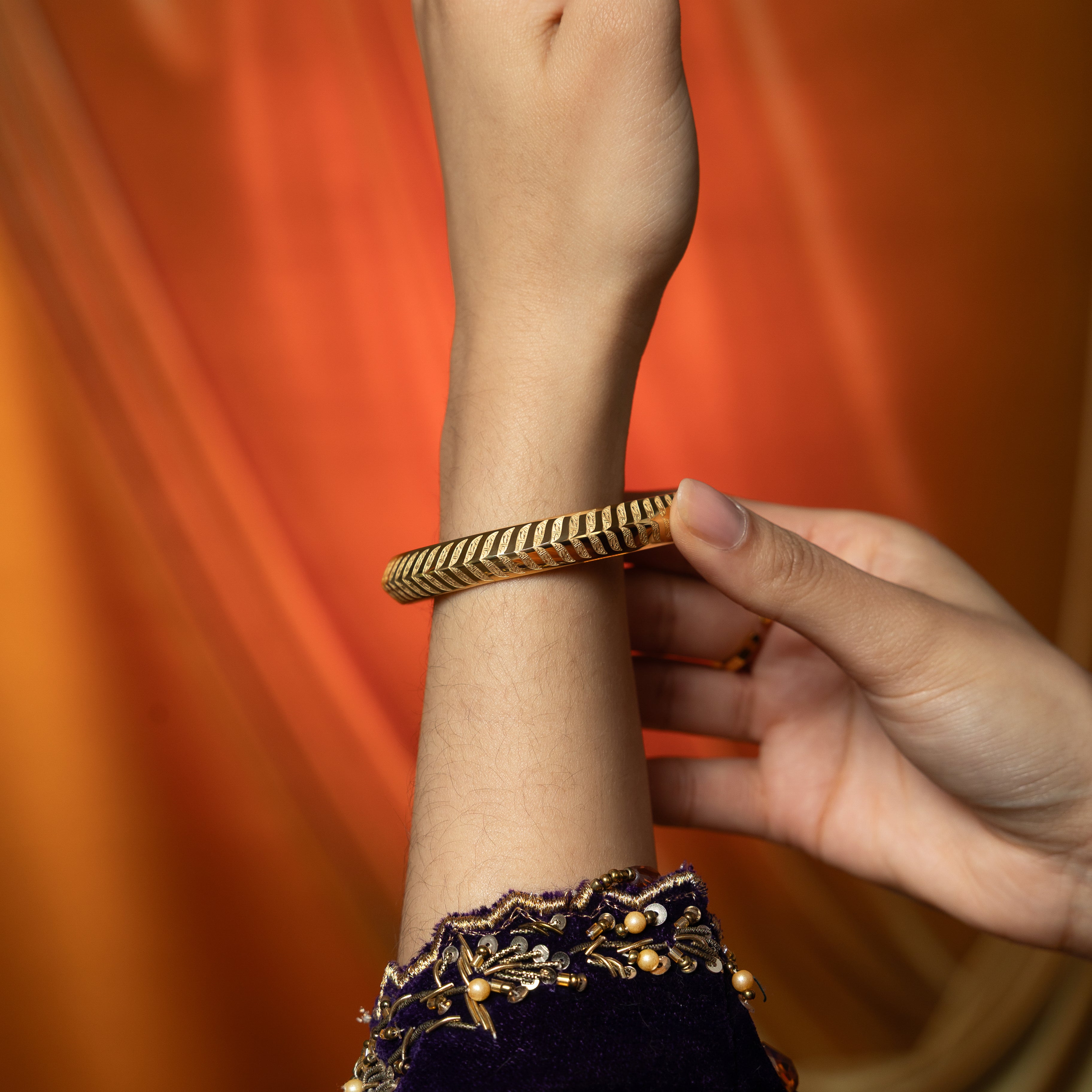 Divine Will Bangle by Aadil & Nominal