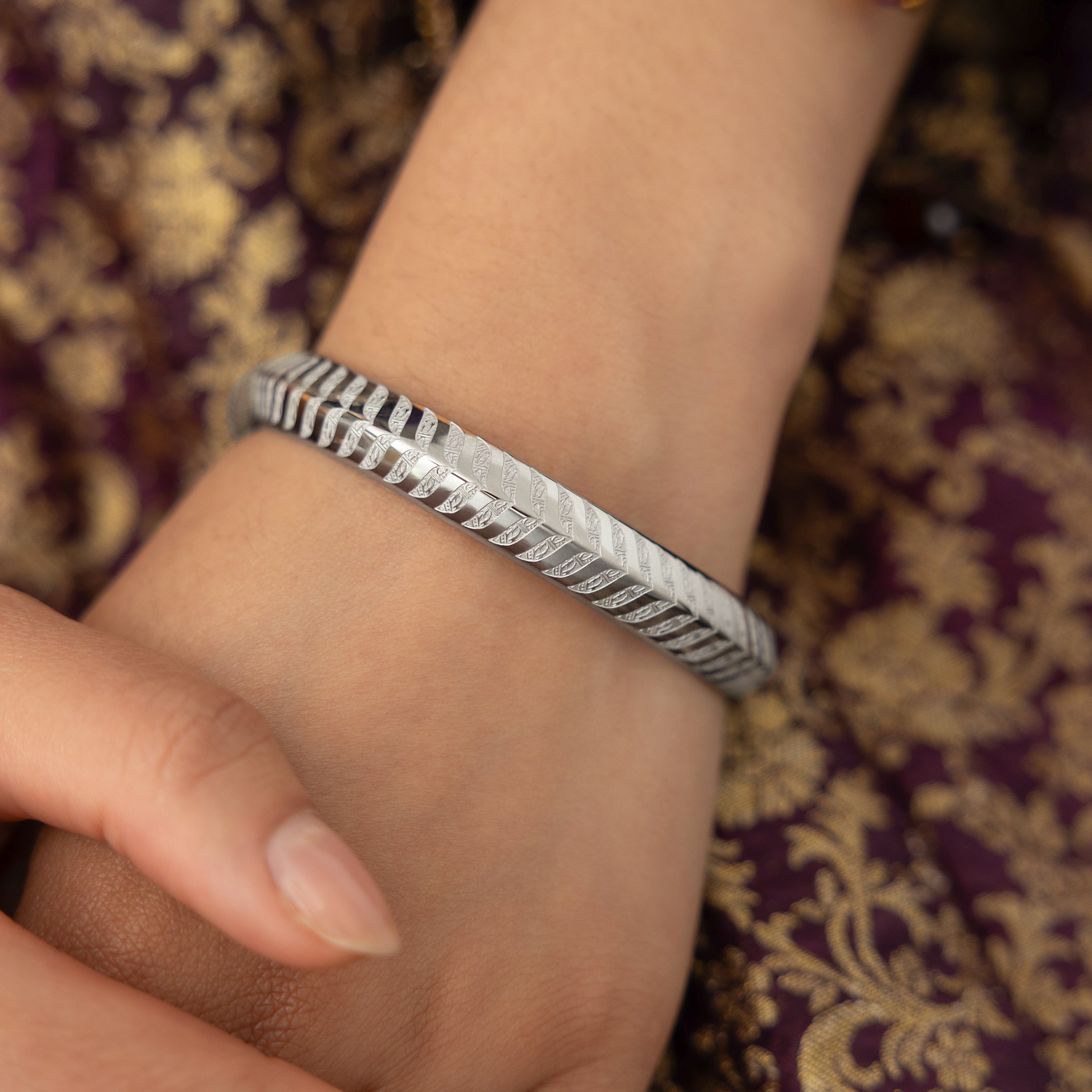 Divine Will Bangle by Aadil & Nominal