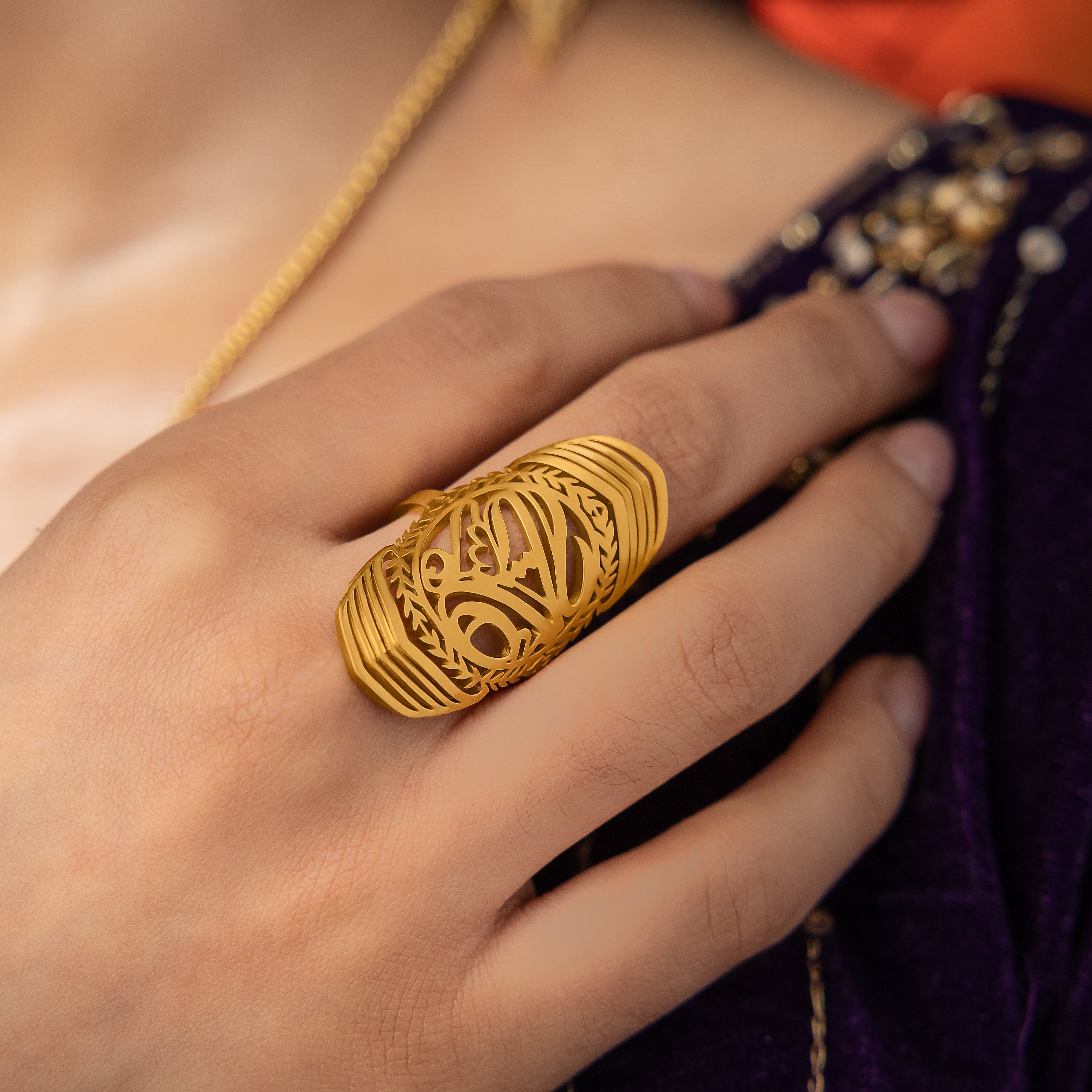 Nominal x Aadil Women's Ring – Elegant & Minimalist