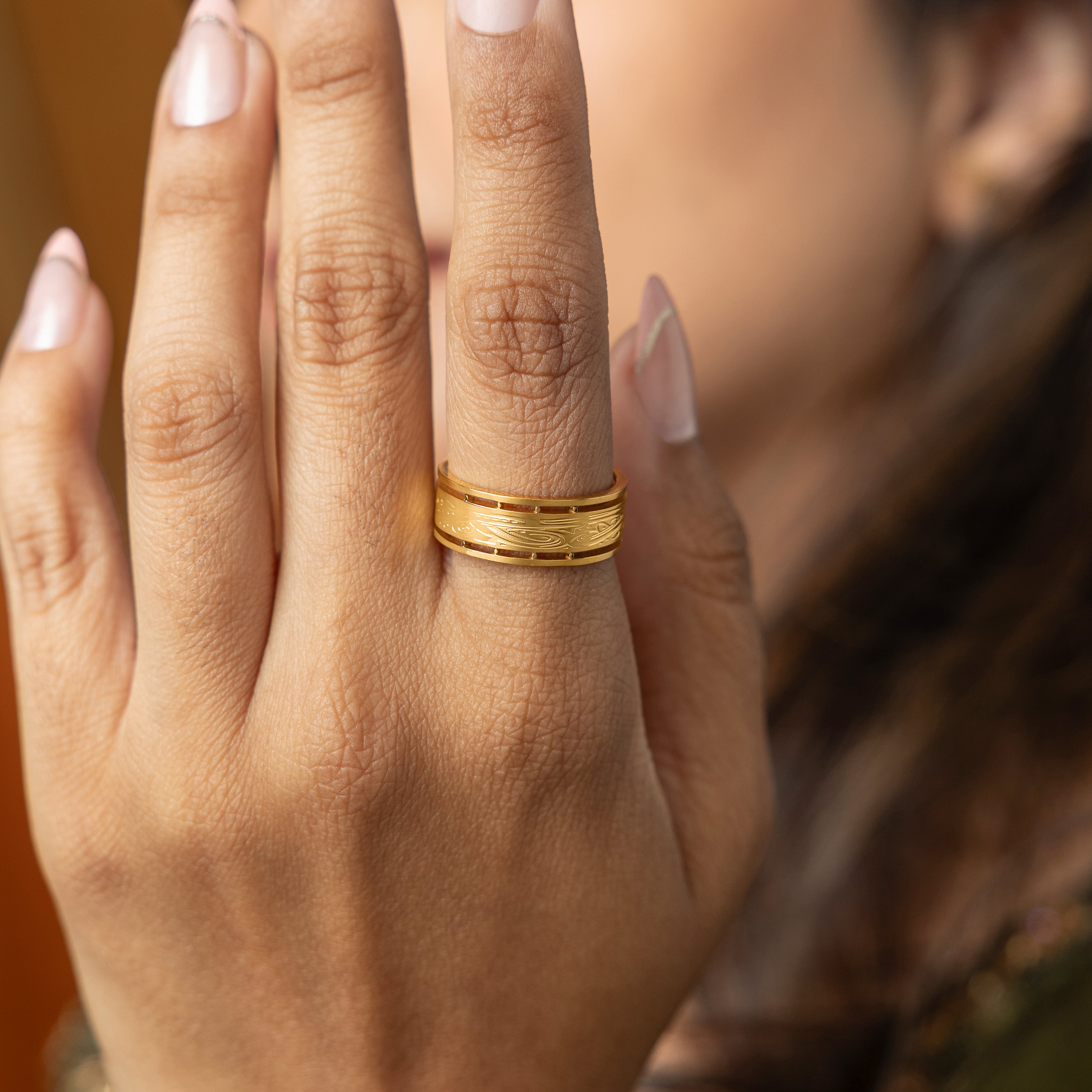 SABIREEN Ring by Aadil & Nominal – Stylish Minimalist Design