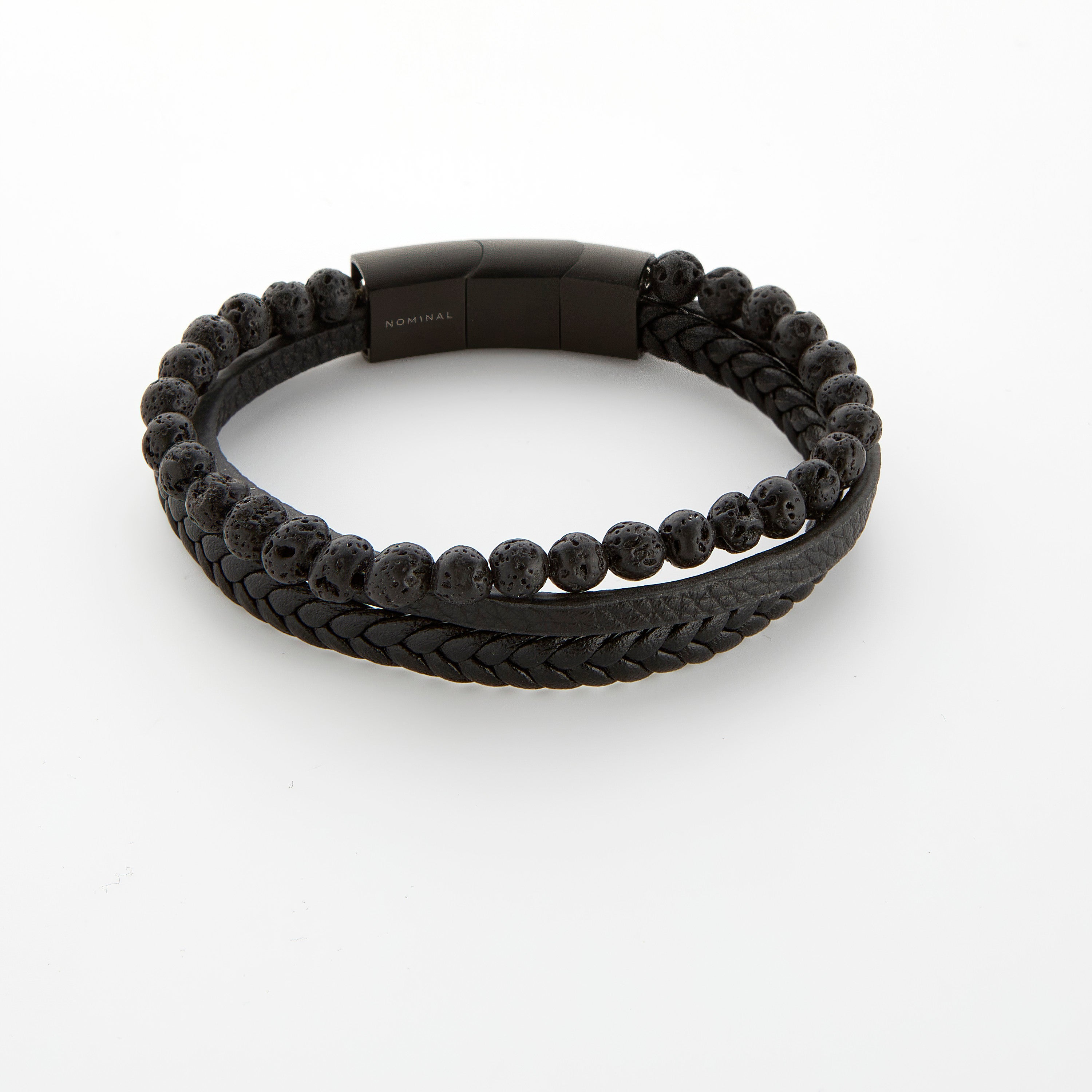 Men's Trio Stack Bracelet Set for Layered Style