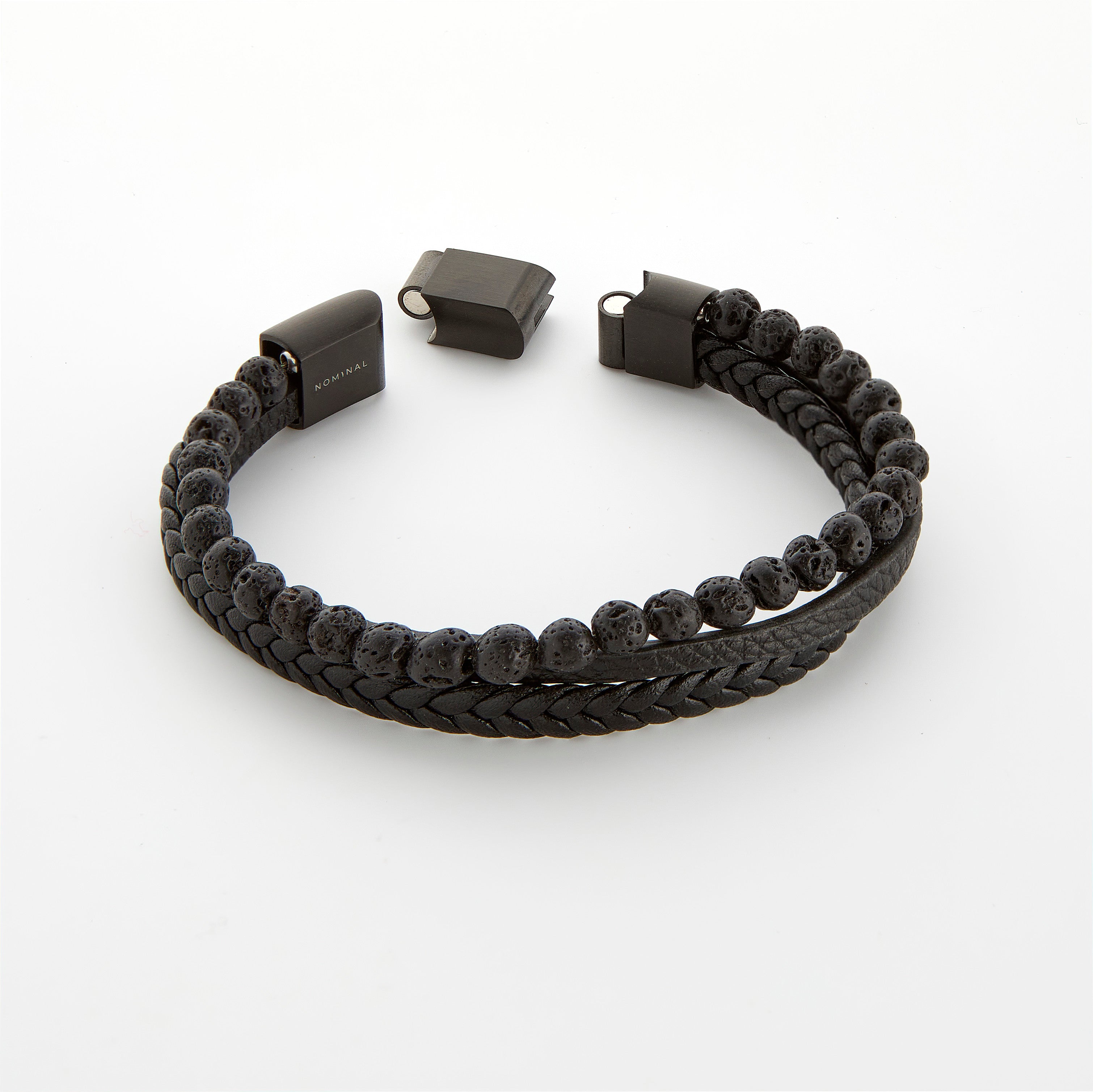 Men's Trio Stack Bracelet Set for Layered Style