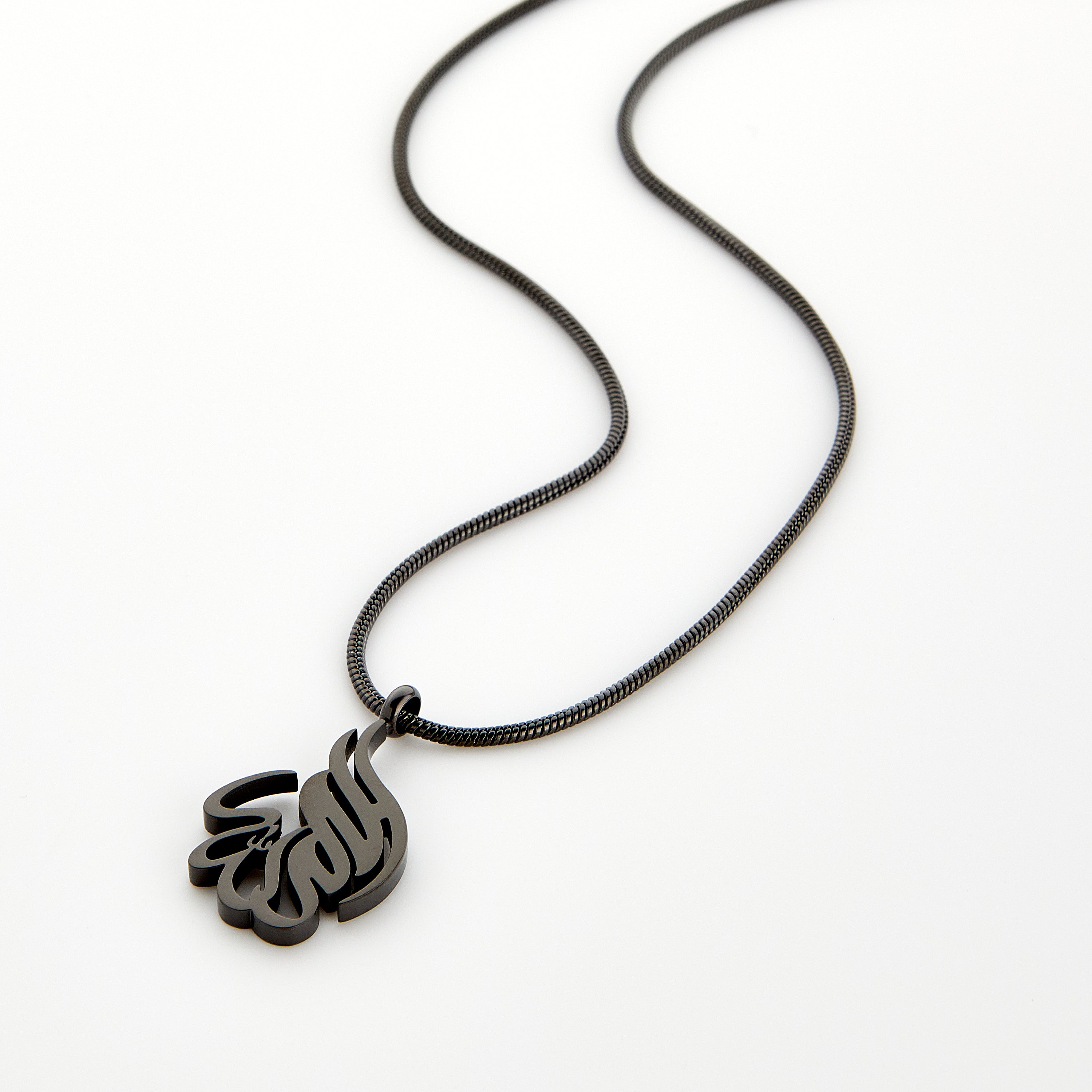 Men's Alhamdulillah Calligraphy Pendant Necklace