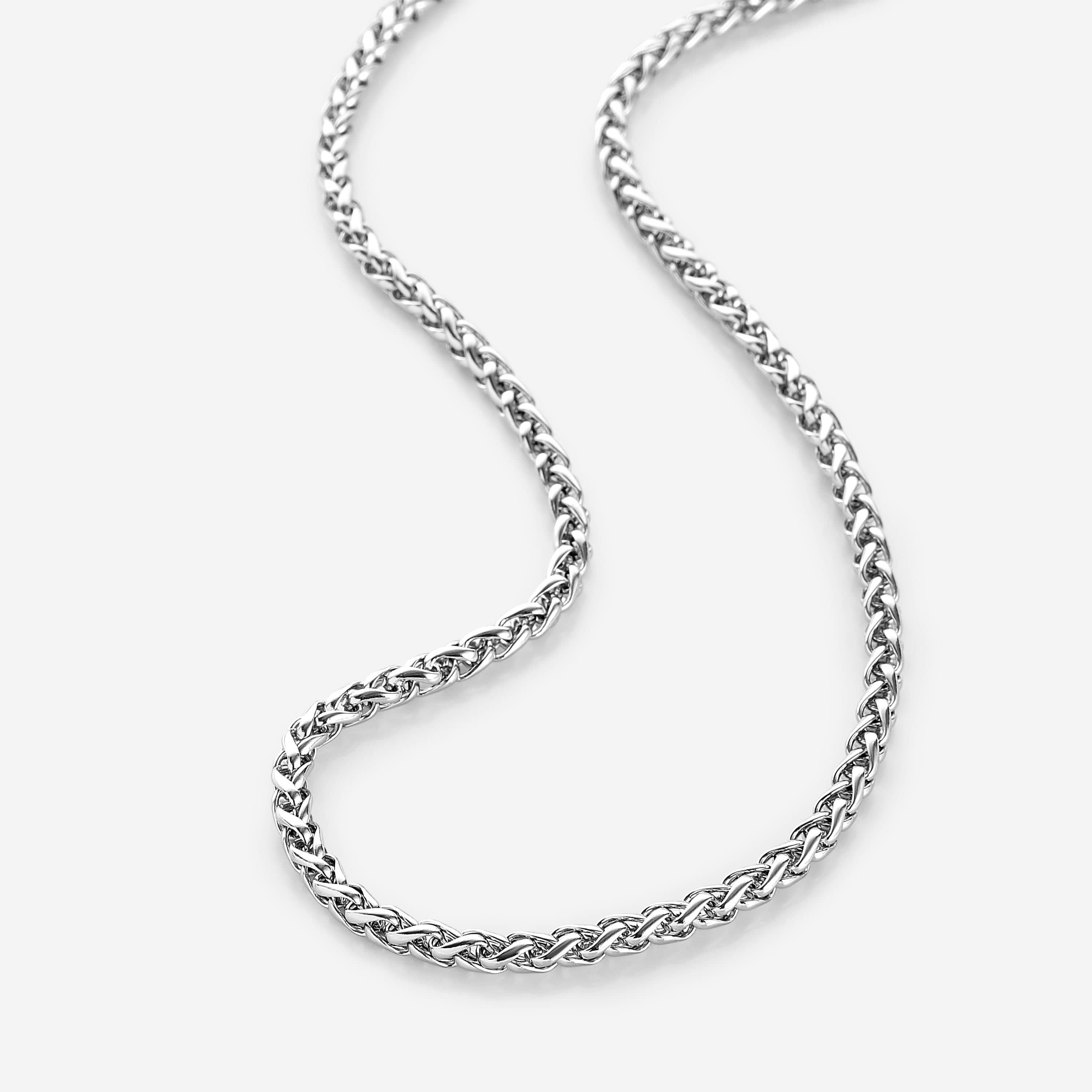 Men's Essential Wheat Chain Necklace