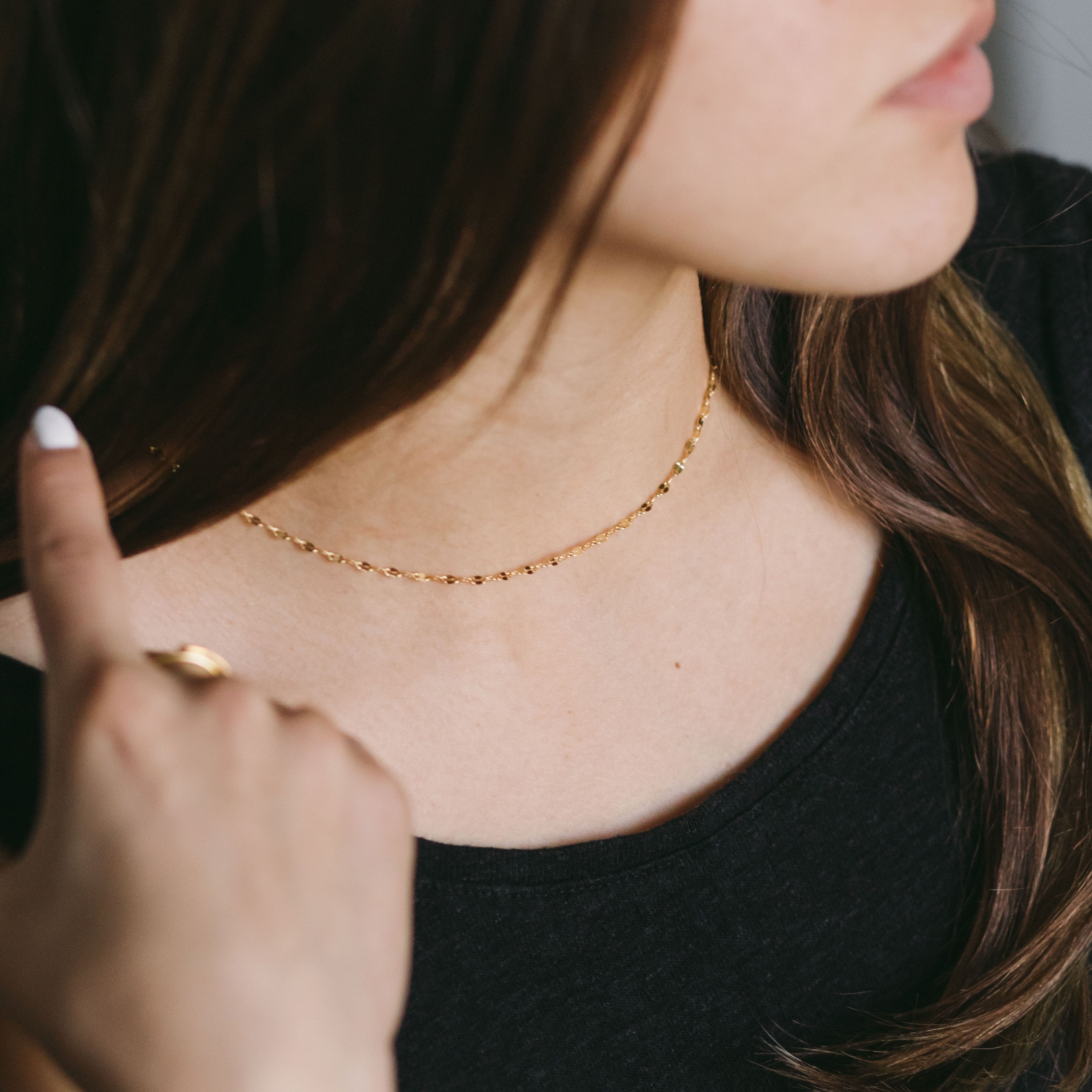 Elegant Flutter Chain Necklace for Women