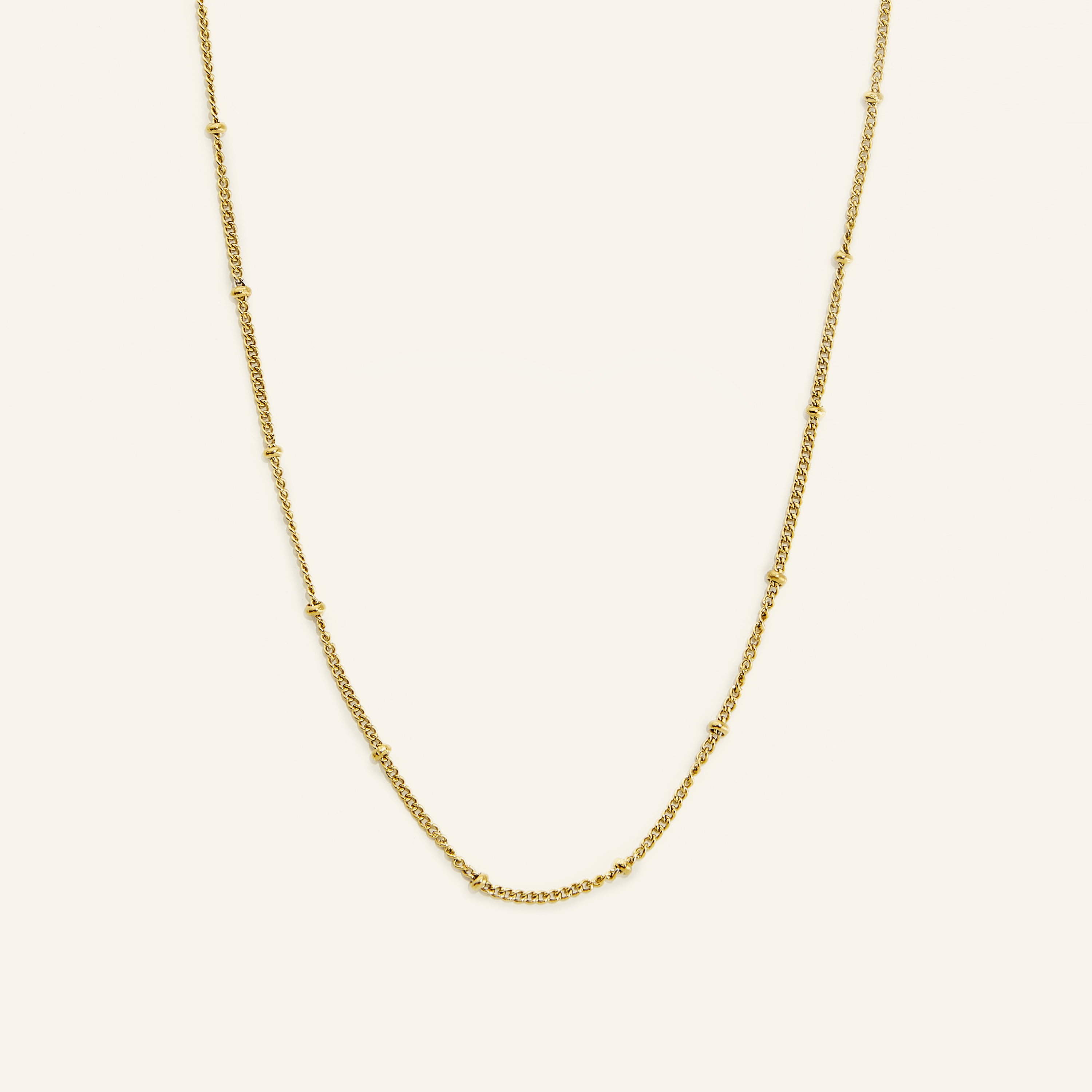 Stylish Dotted Chain Necklace for Everyday Wear