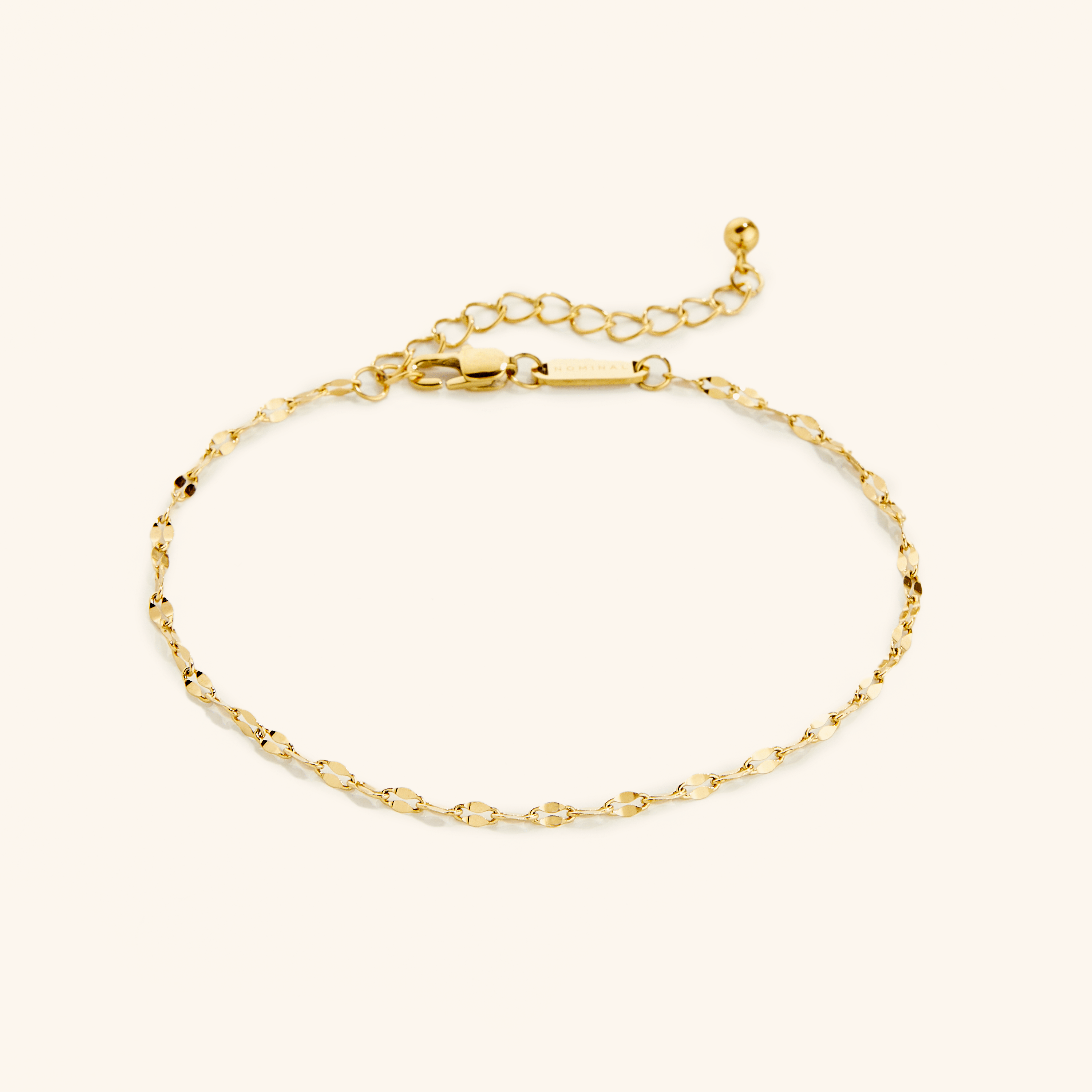 Dainty Flutter Chain Anklet for Women