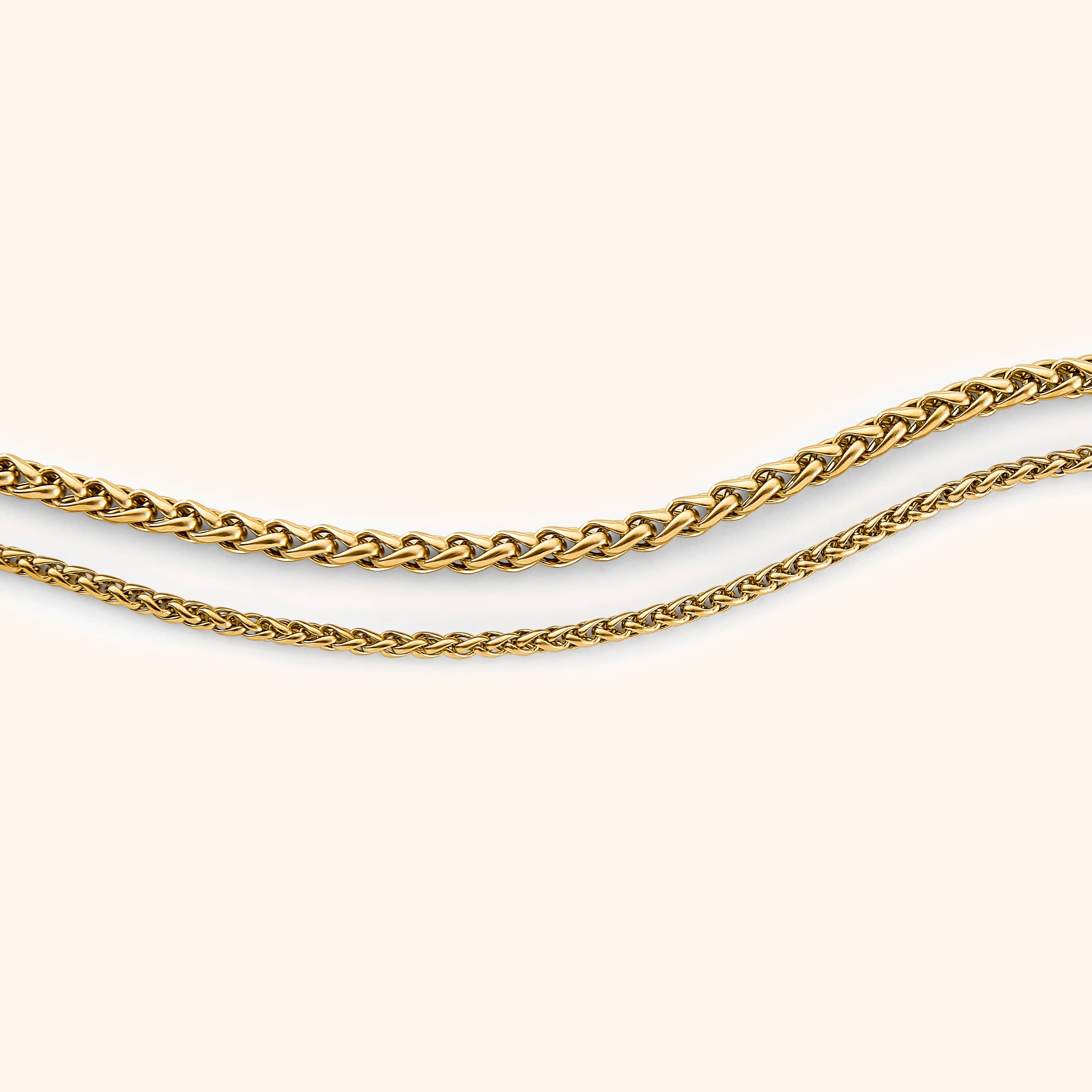 Elegant Wheat Chain Bracelet for Women