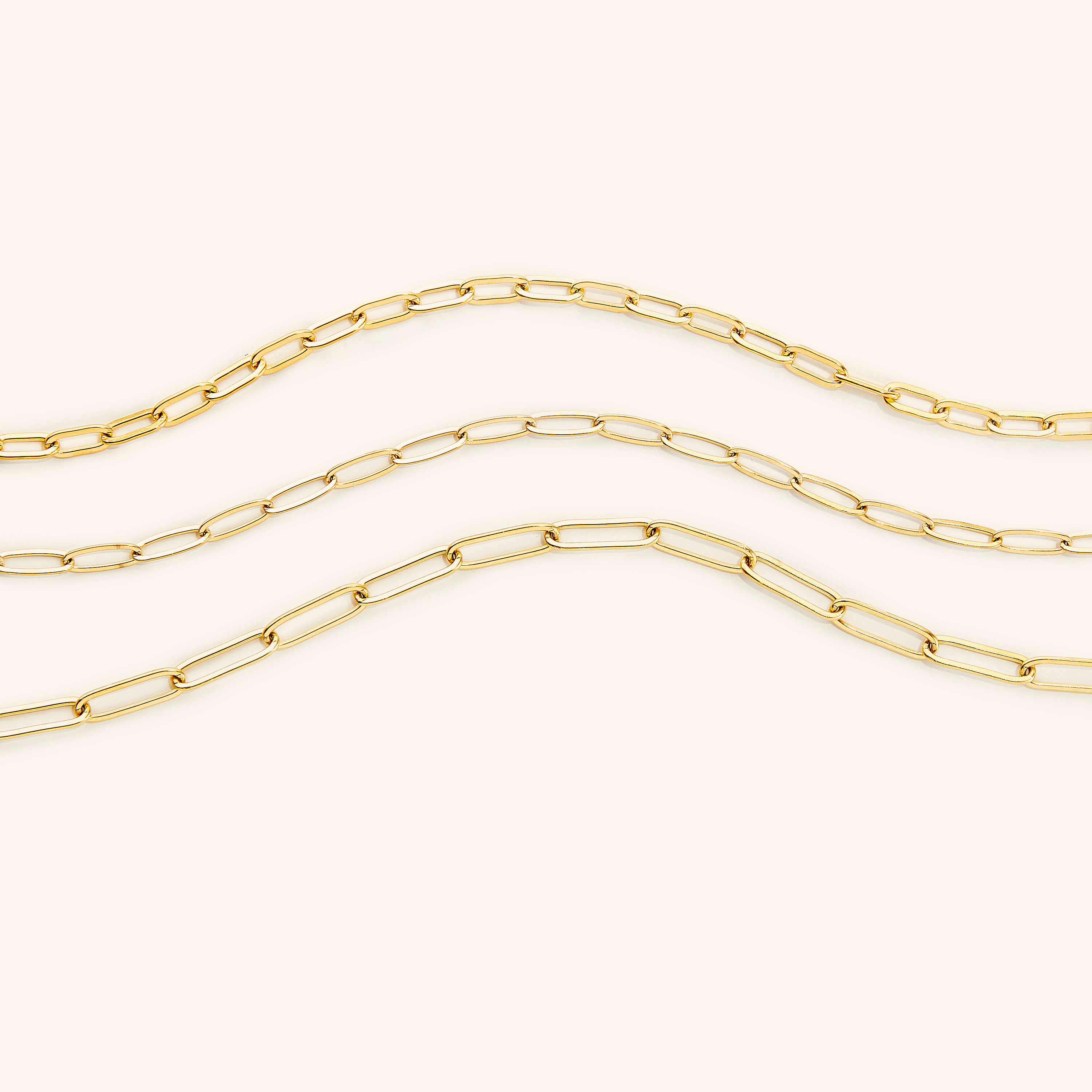 Stylish Gold Link Chain Anklet