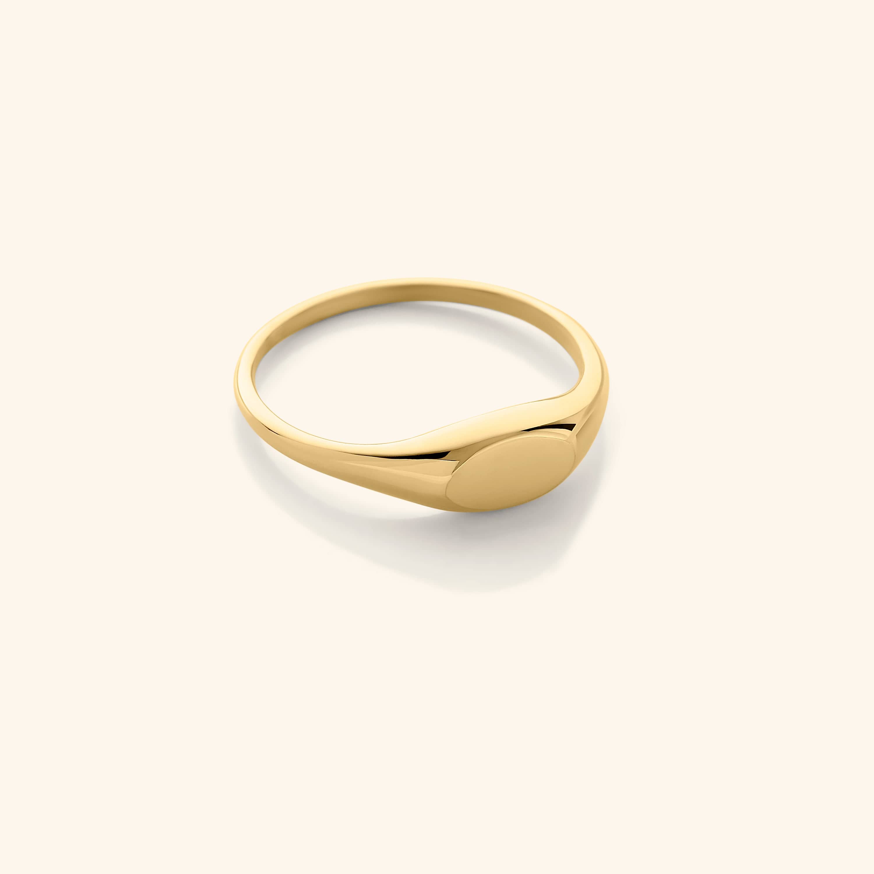Classic Signet Ring for Personalized Style