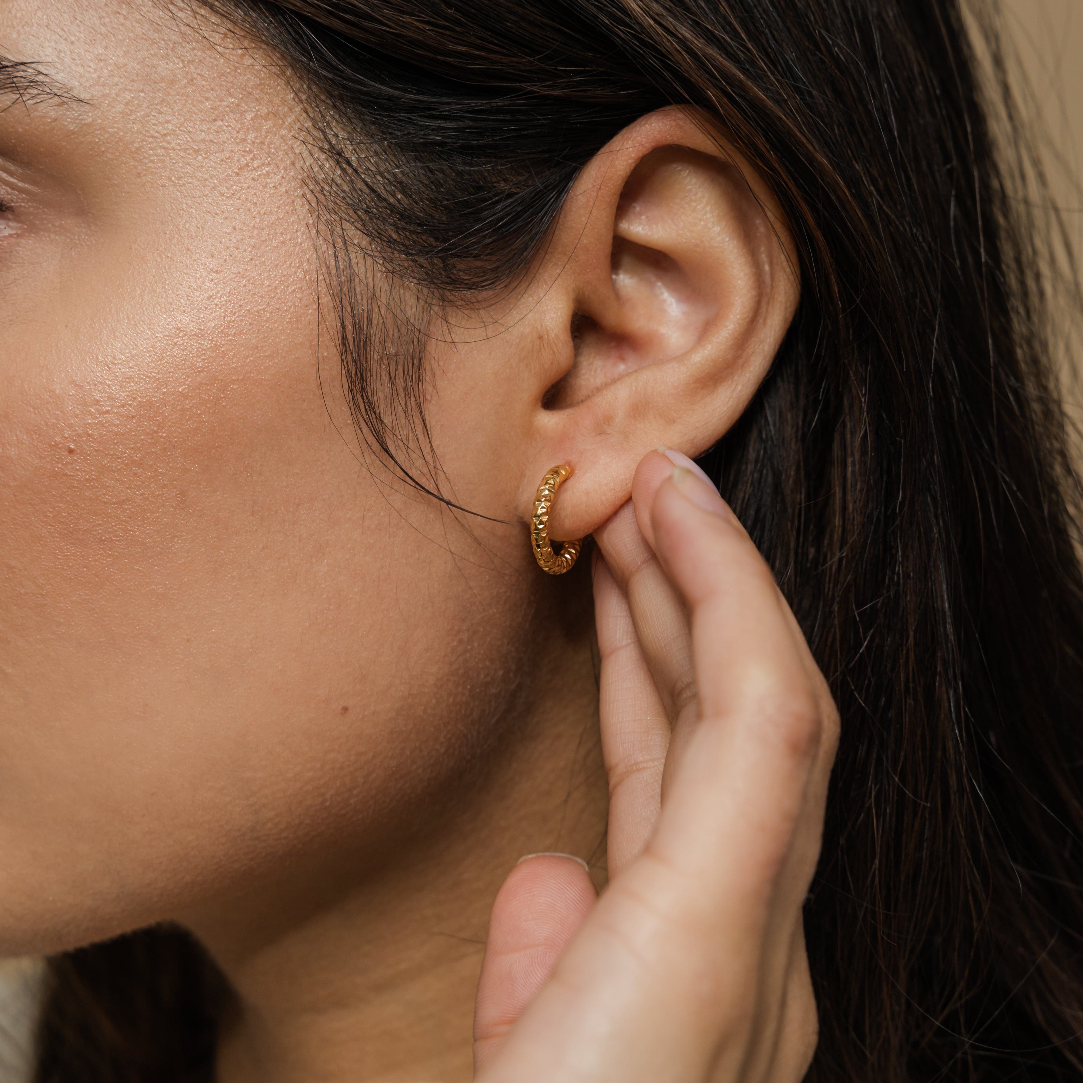 Stylish Flake Hoops for Everyday Wear