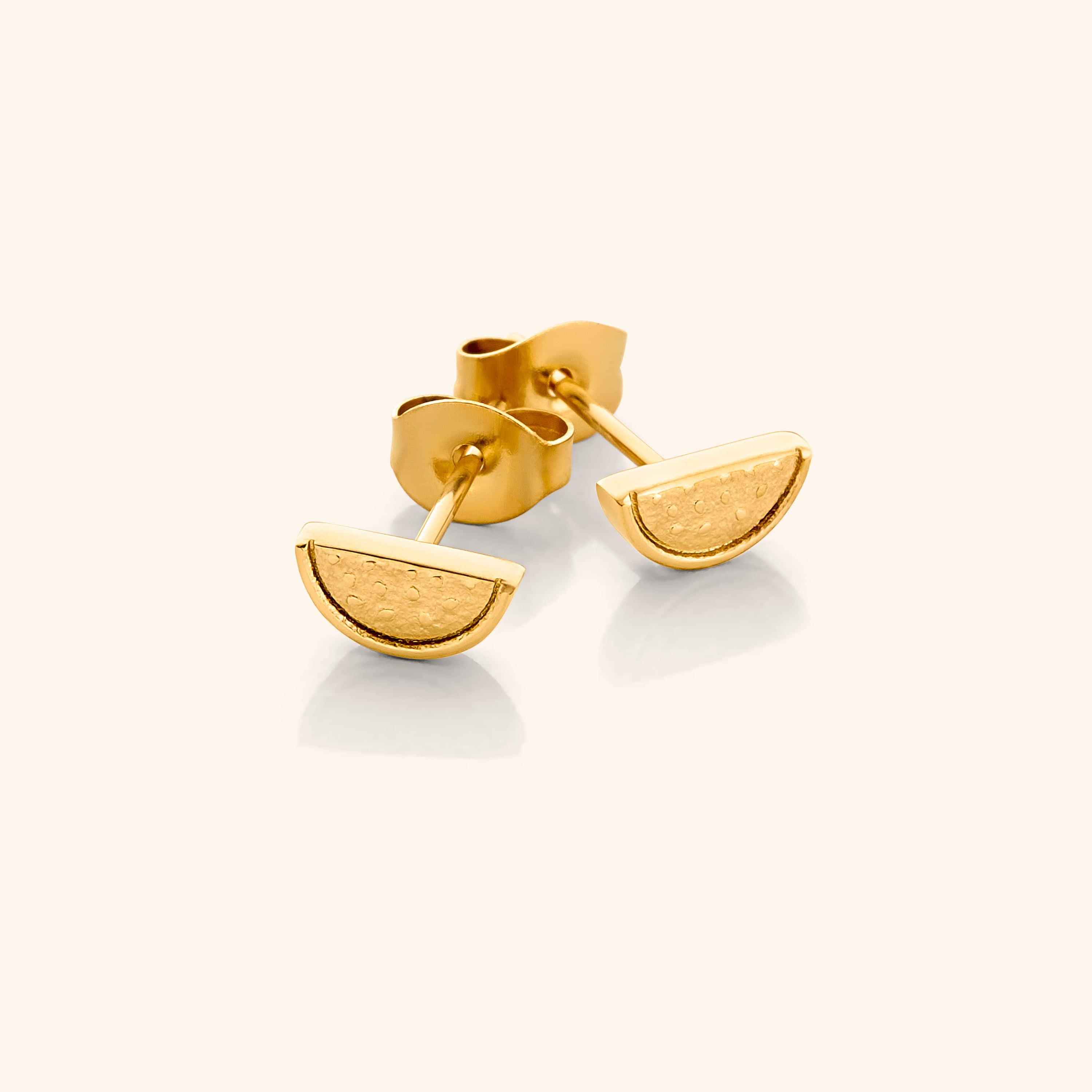 Fresh Watermelon Stud Earrings