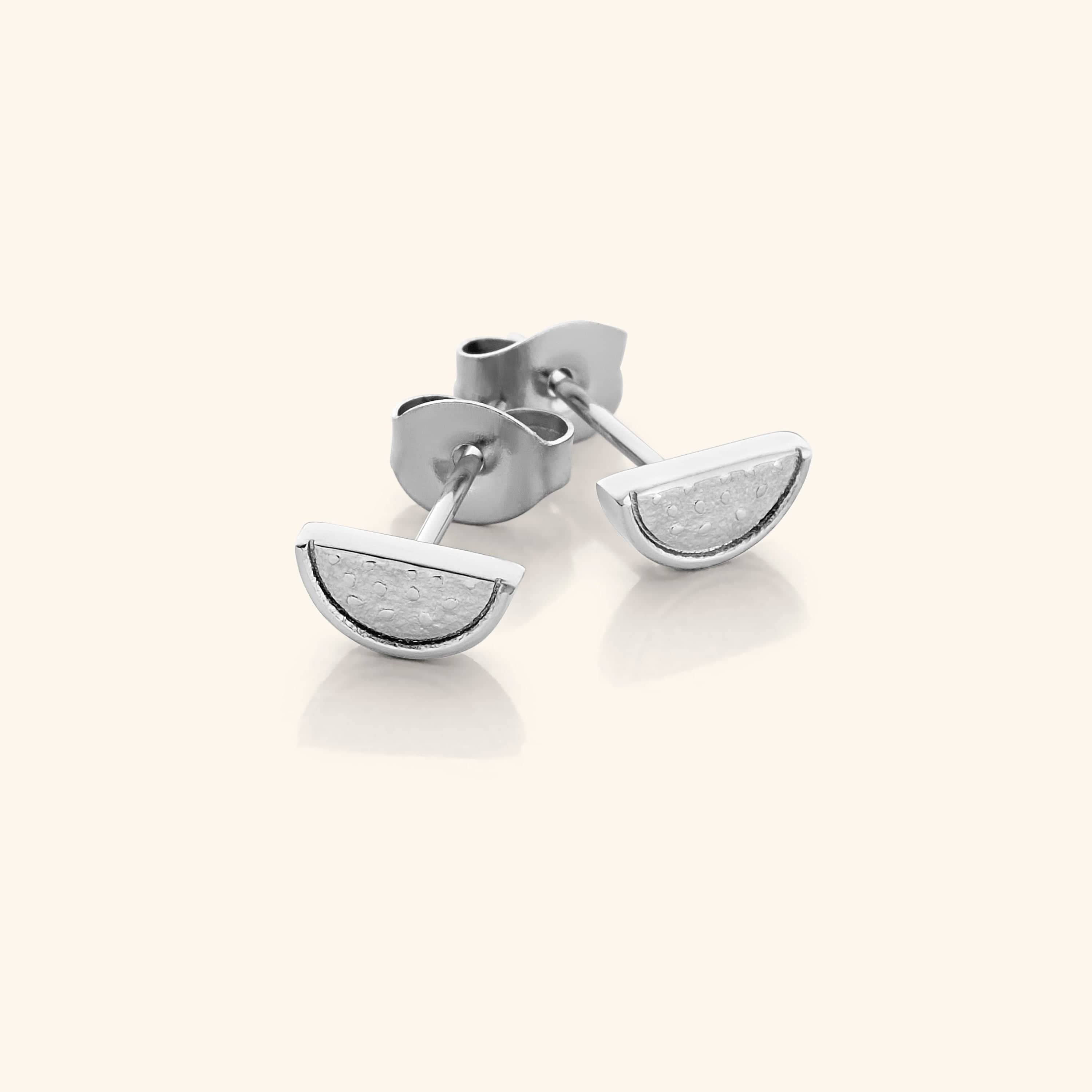 Fresh Watermelon Stud Earrings