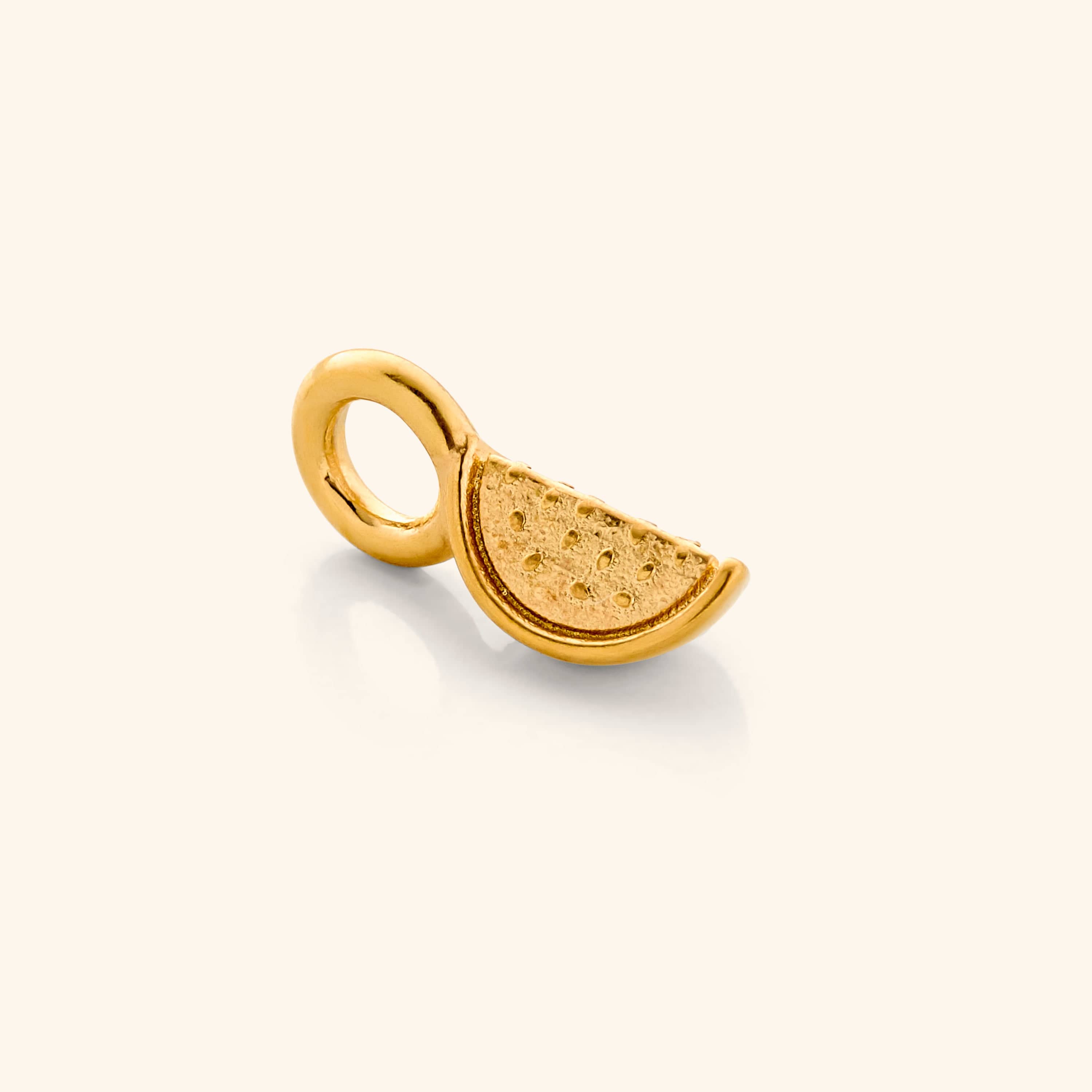 Charming Watermelon Hoop Earrings