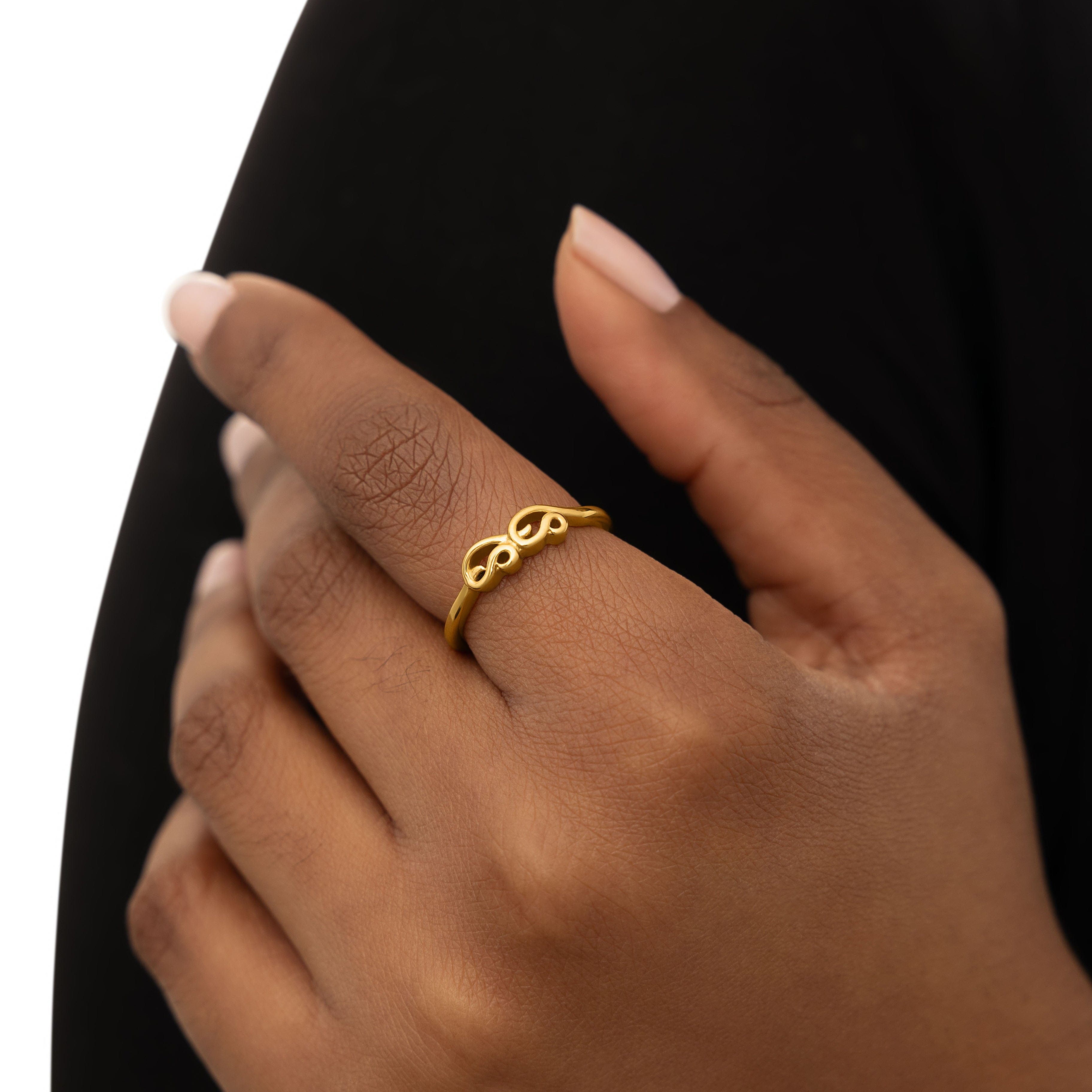 Elegant Arabic Mama Ring for Women