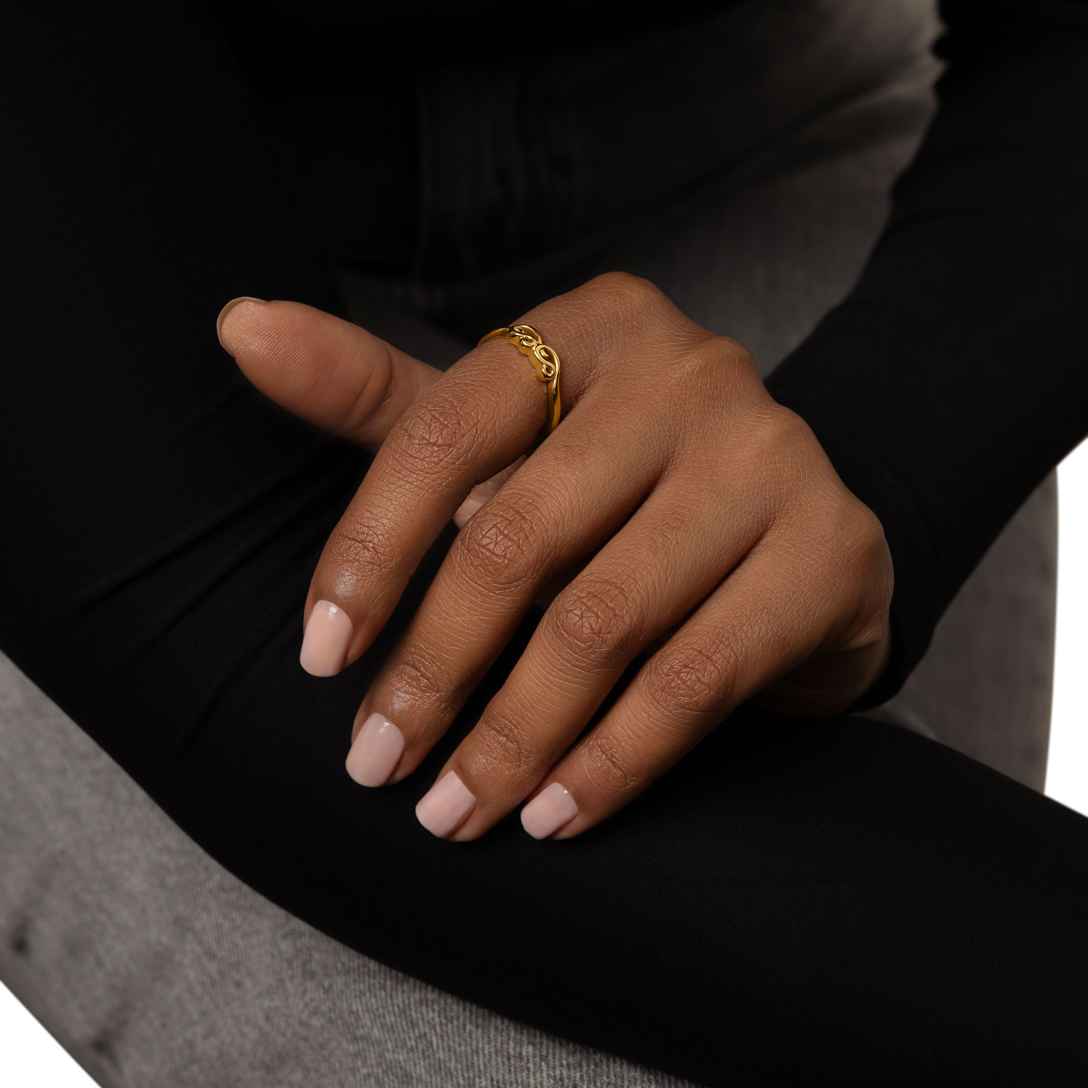 Elegant Arabic Mama Ring for Women