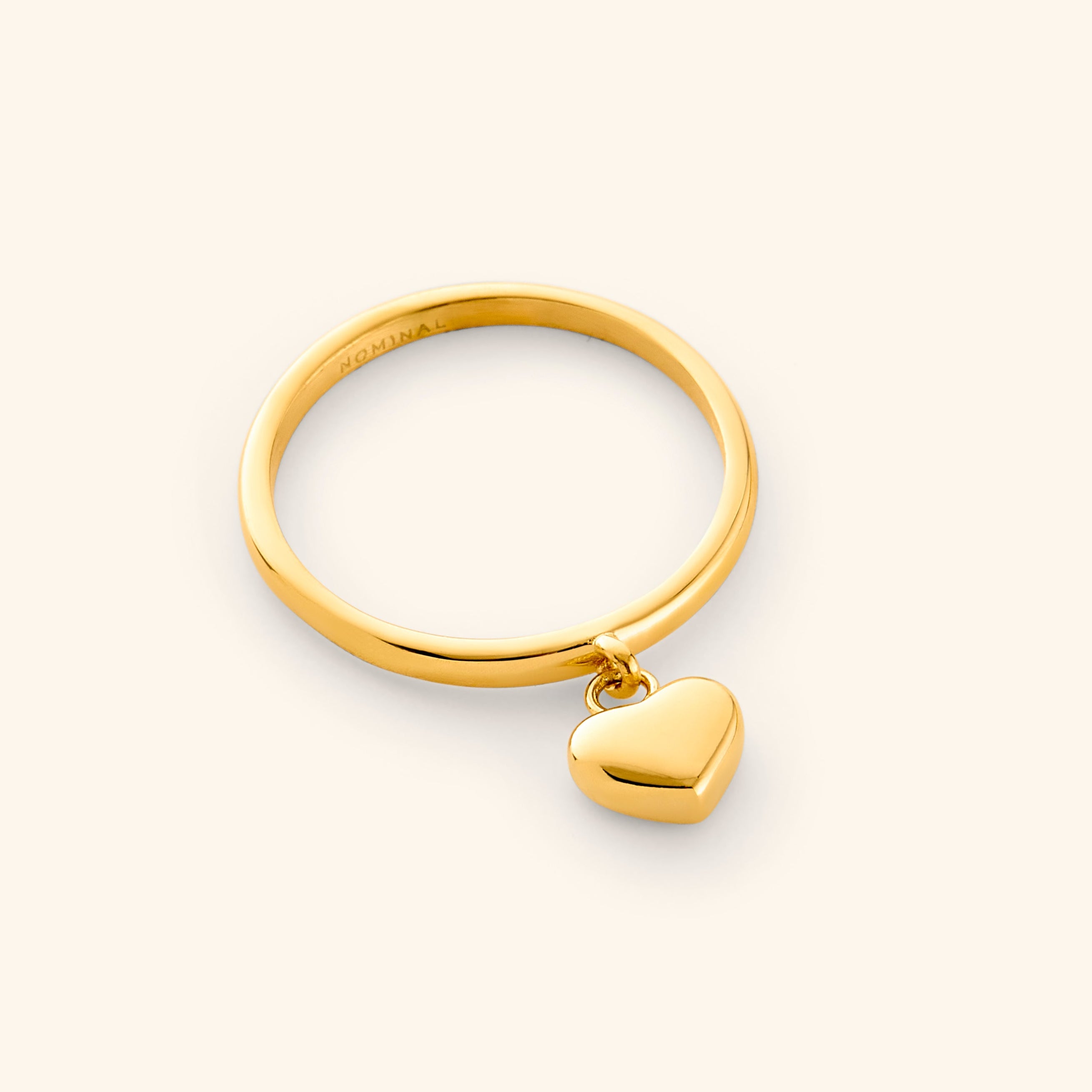 Heart Loop Ring – Elegant Minimalist Jewelry