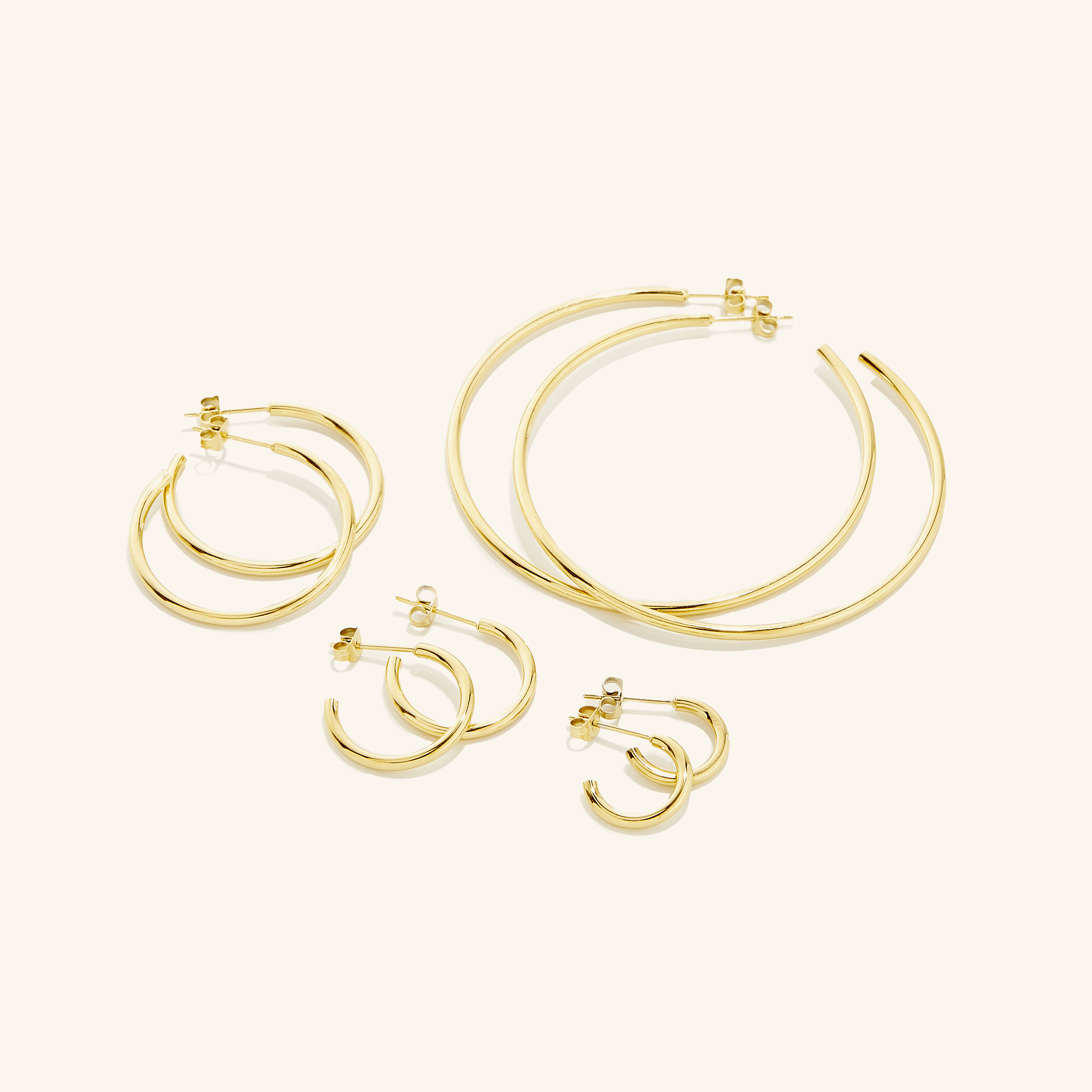 Stylish Essential Earrings Set for Everyday Wear