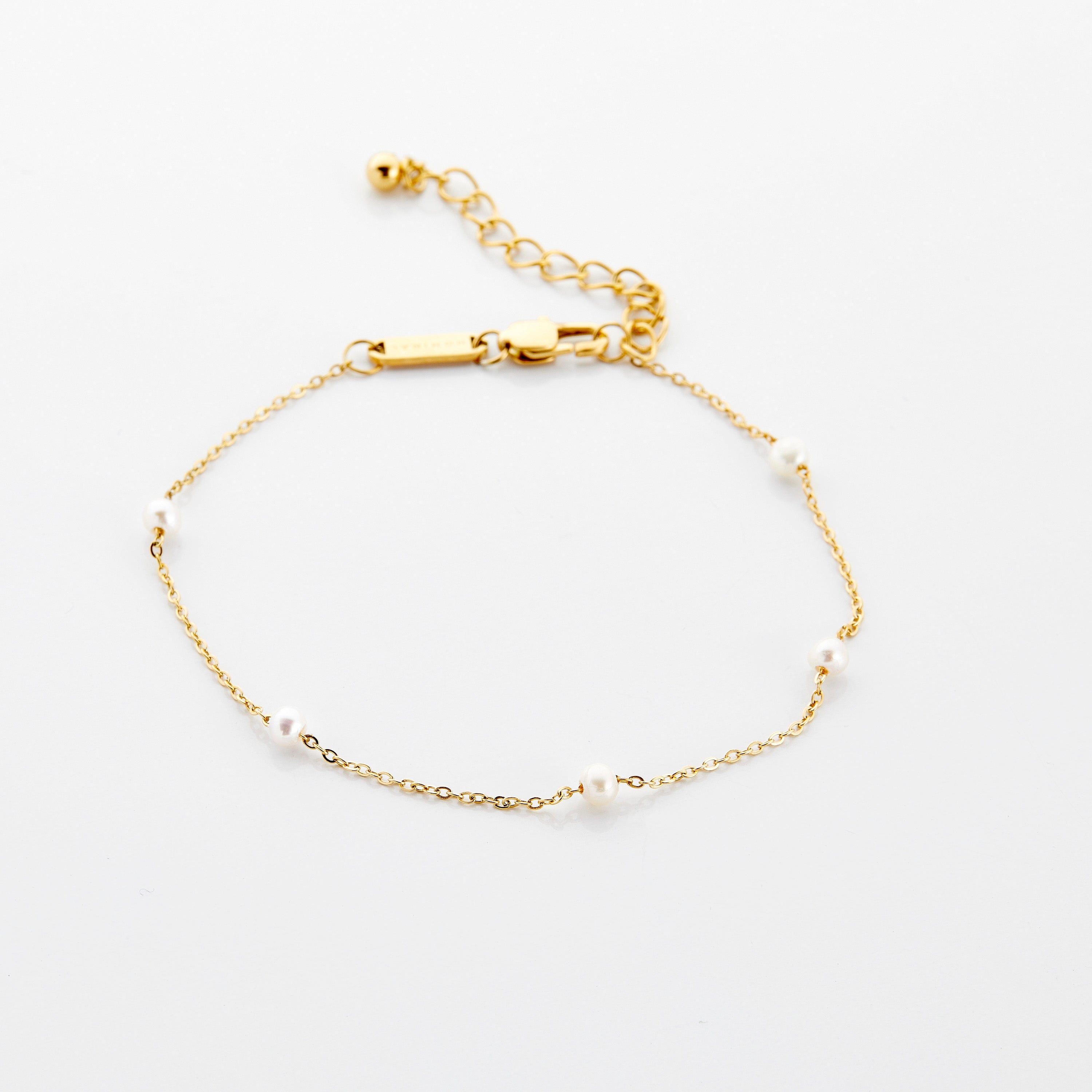 Elegant Pearl Anklet for Women