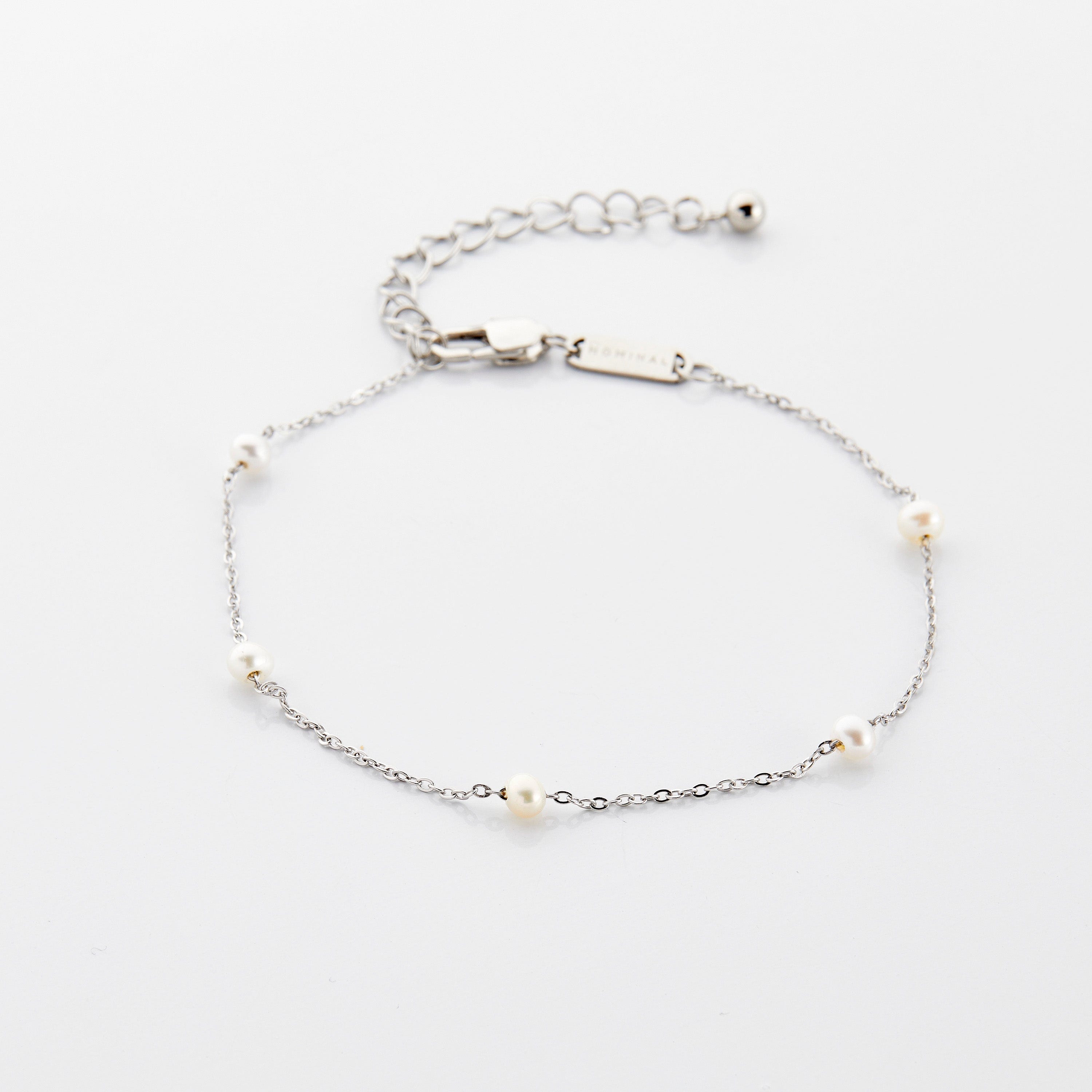 Elegant Pearl Anklet for Women