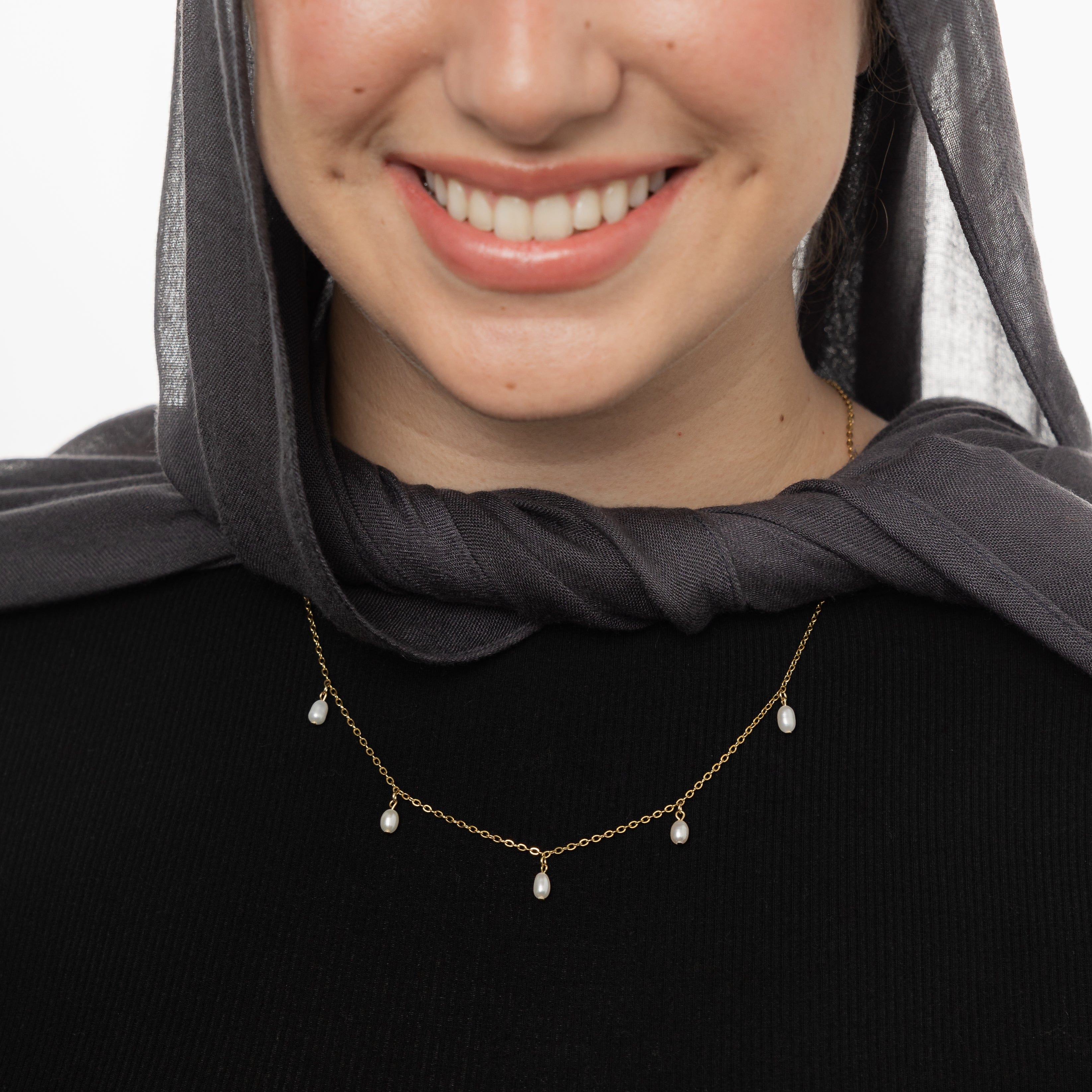 Elegant Pearl Drop Necklace for Women