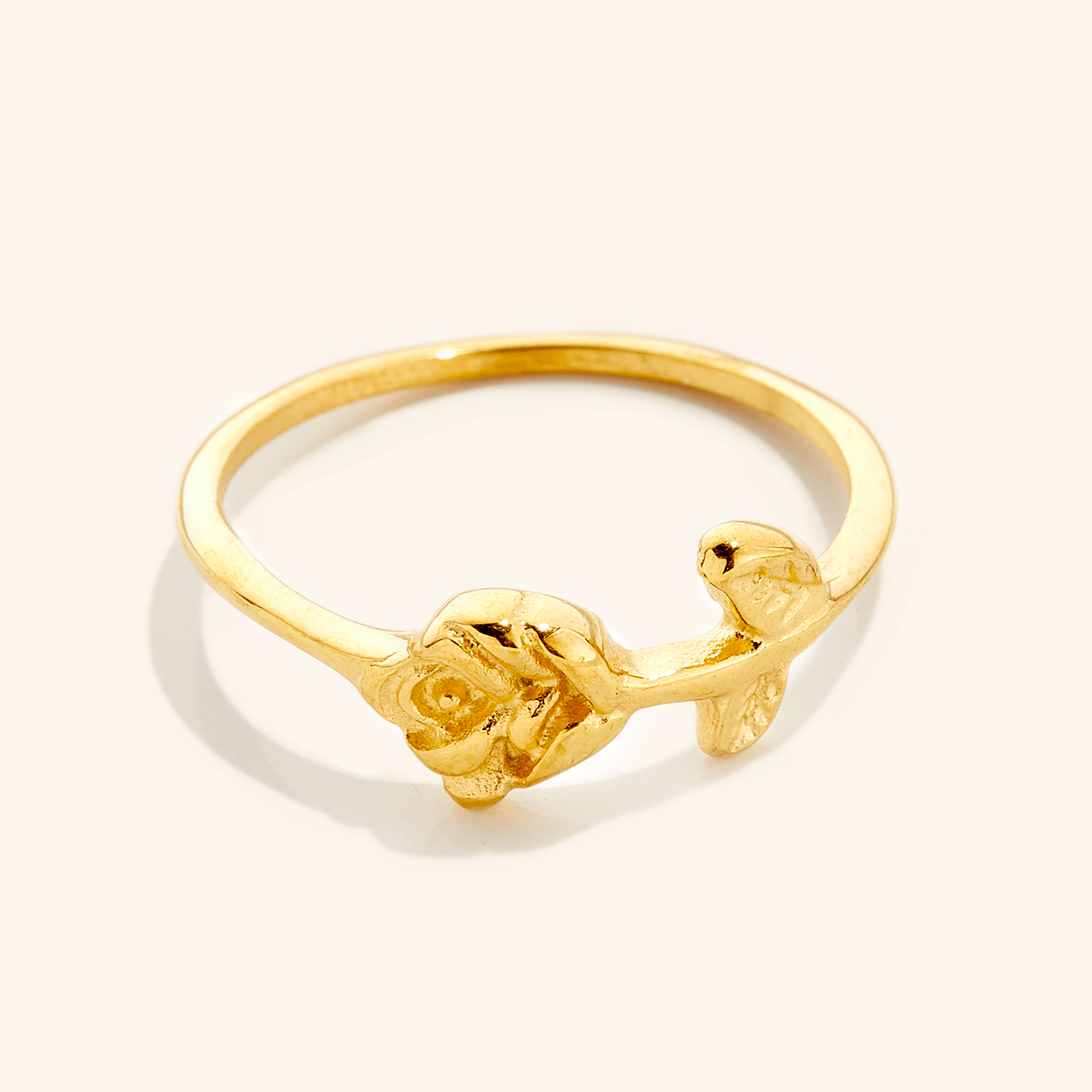 Elegant Rose Gold Ring for Women