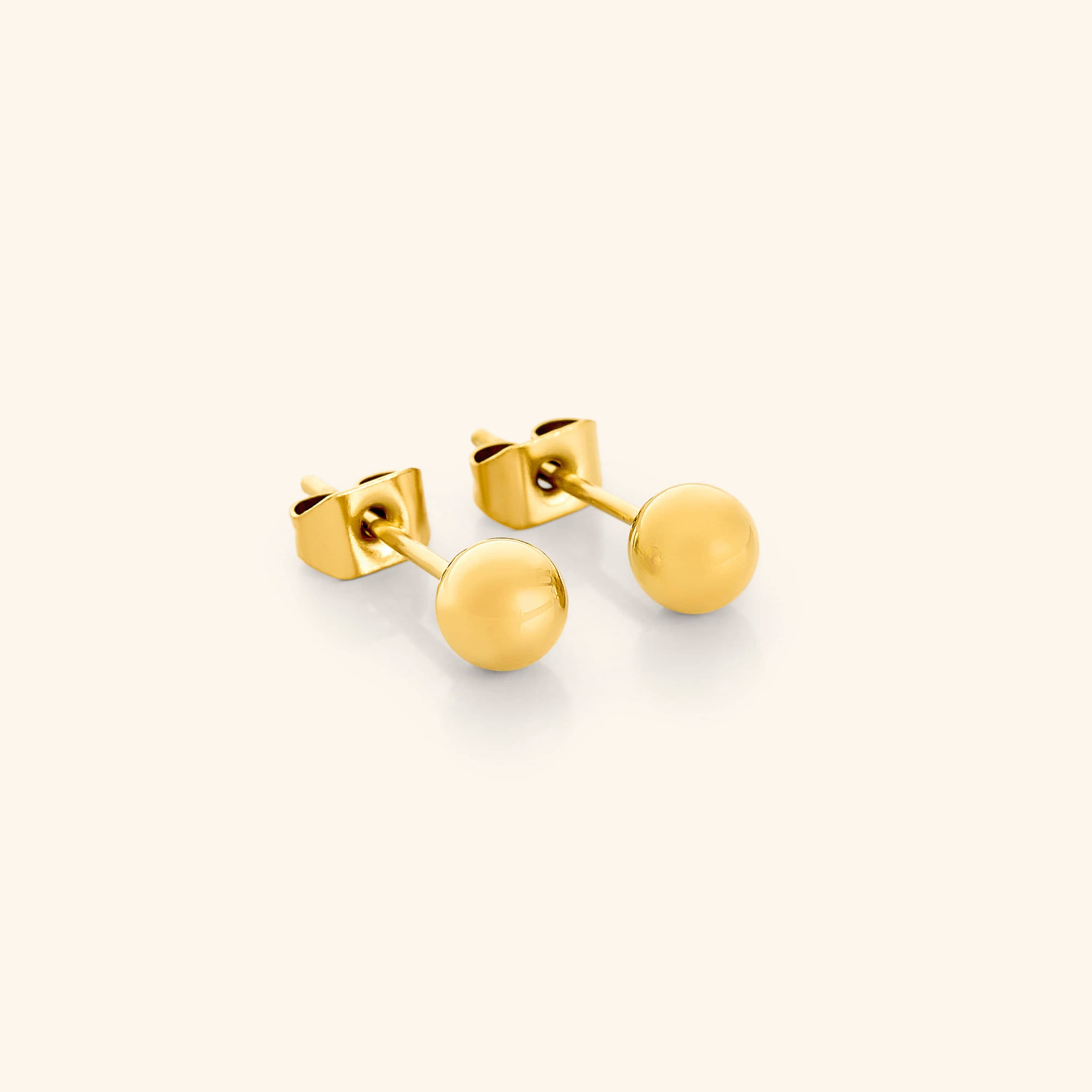 Minimalist Orb Stud Earrings – Sleek Everyday Style