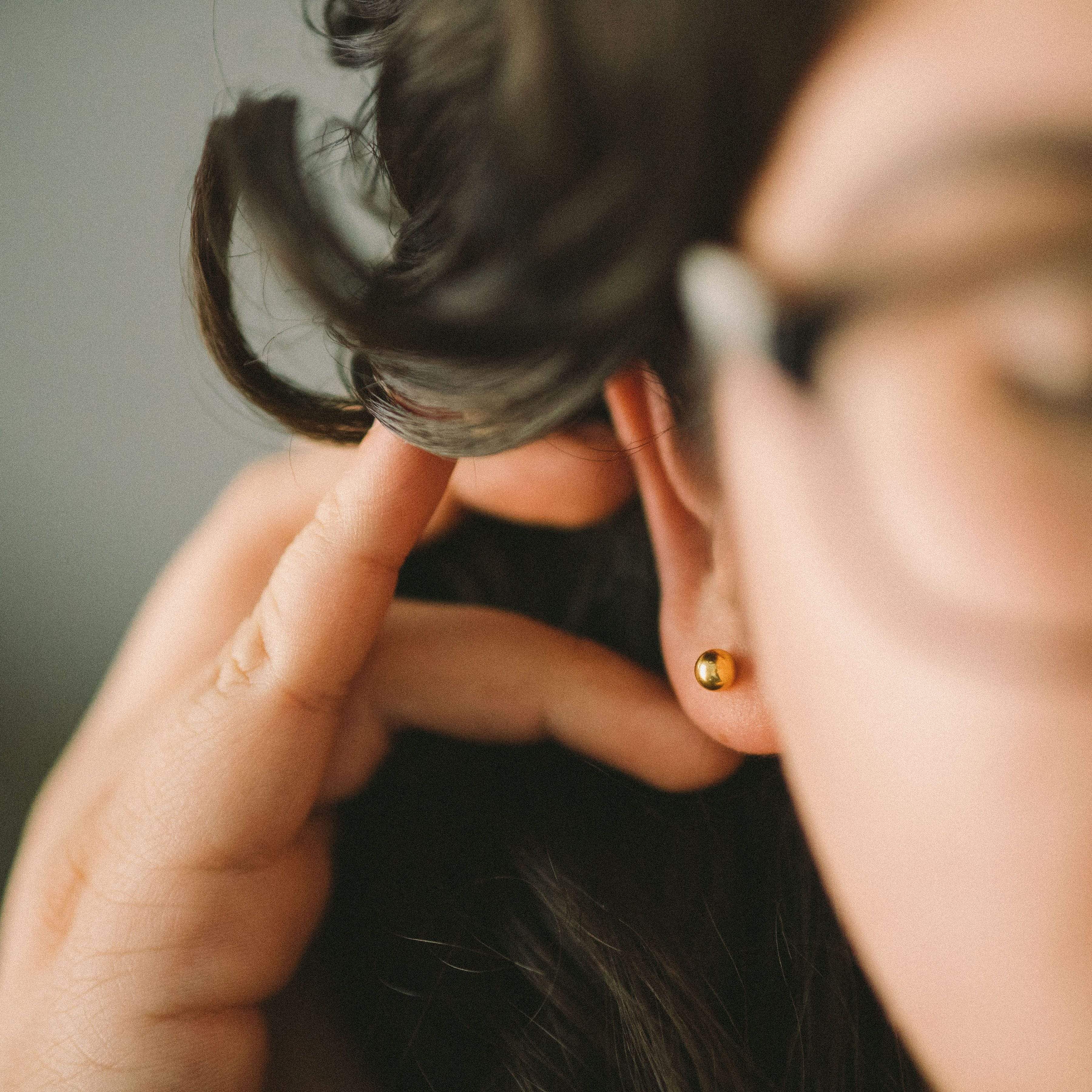 Minimalist Orb Stud Earrings – Sleek Everyday Style