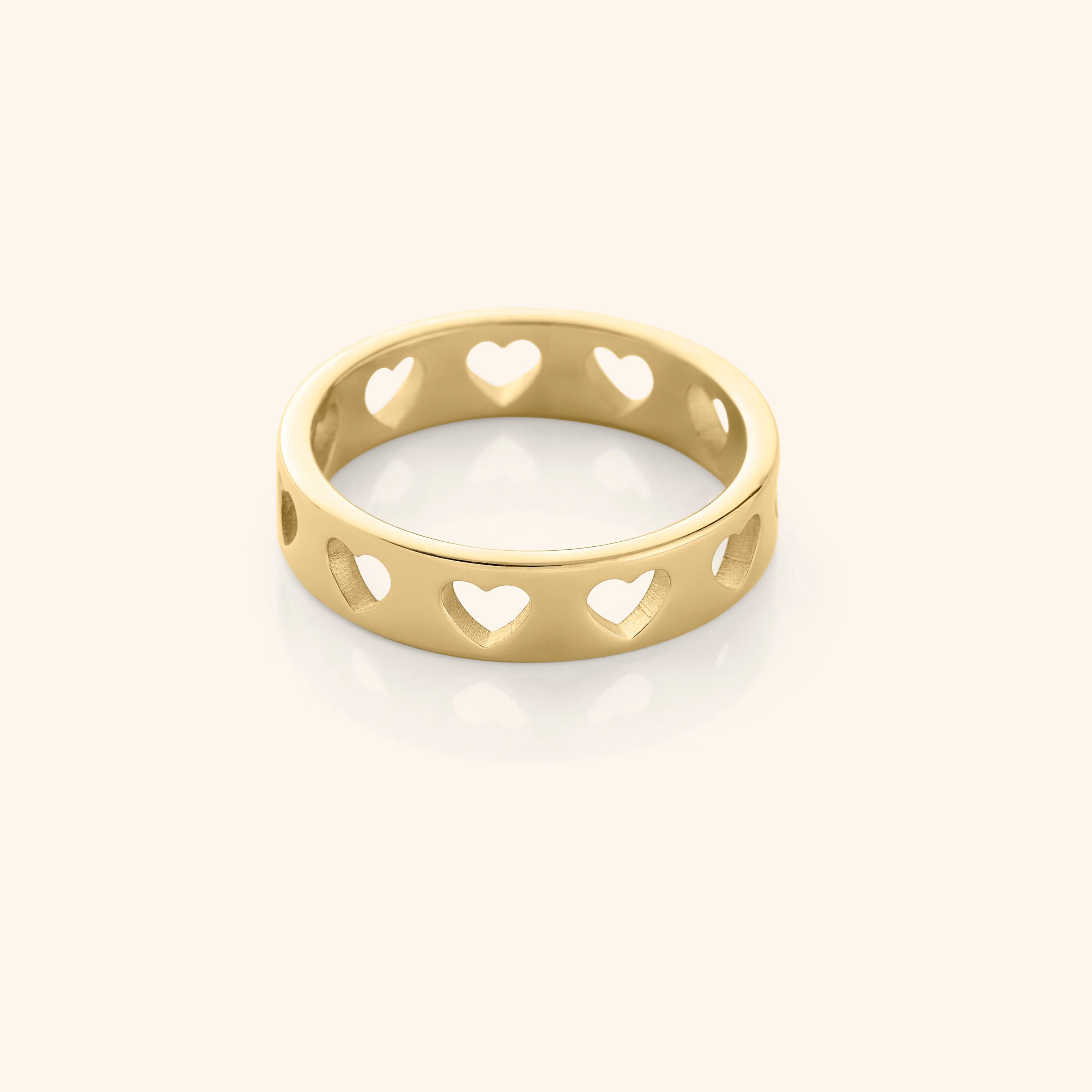 Love Engraved Ring for Couples