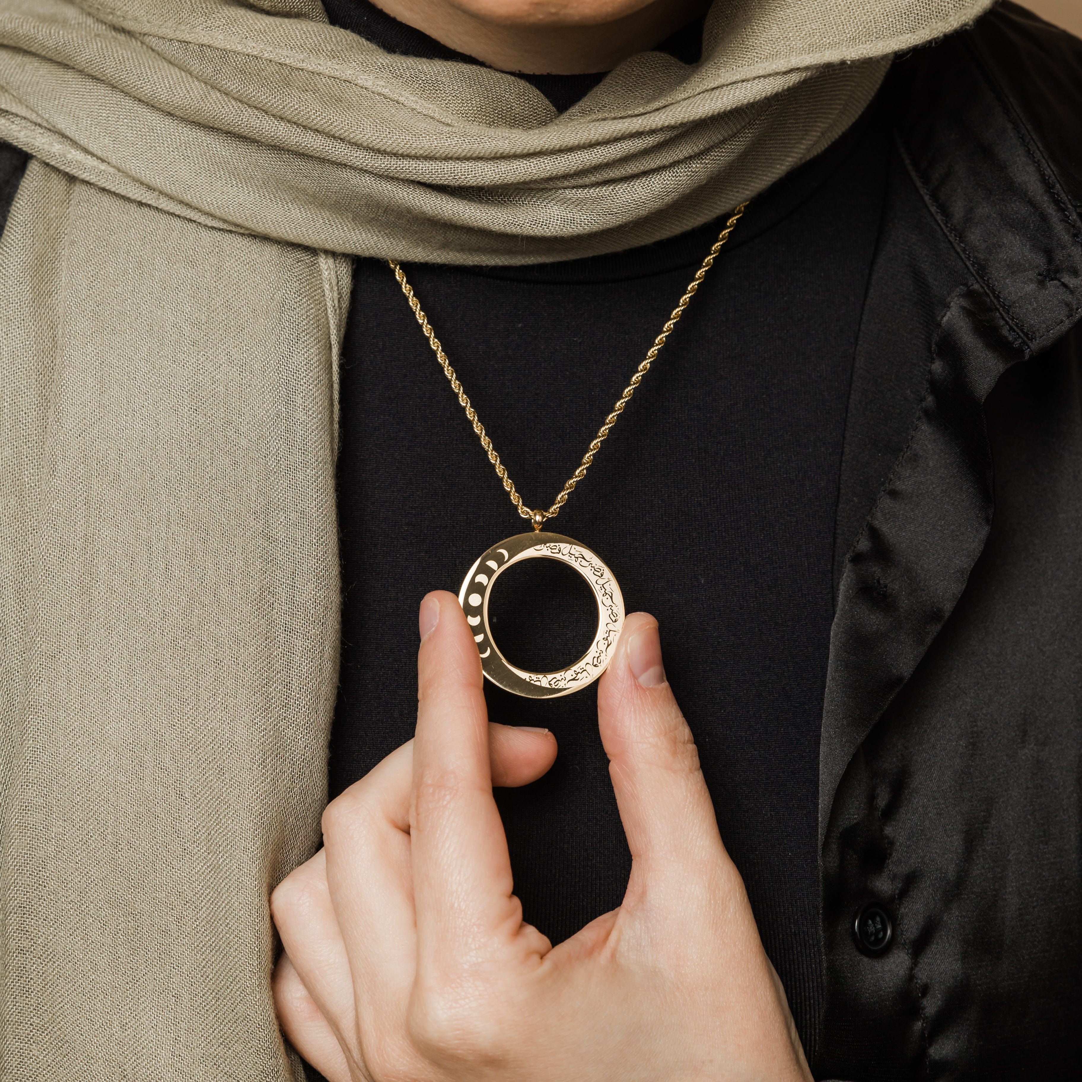 Moon Pendant Necklace for Women | Elegant Jewelry