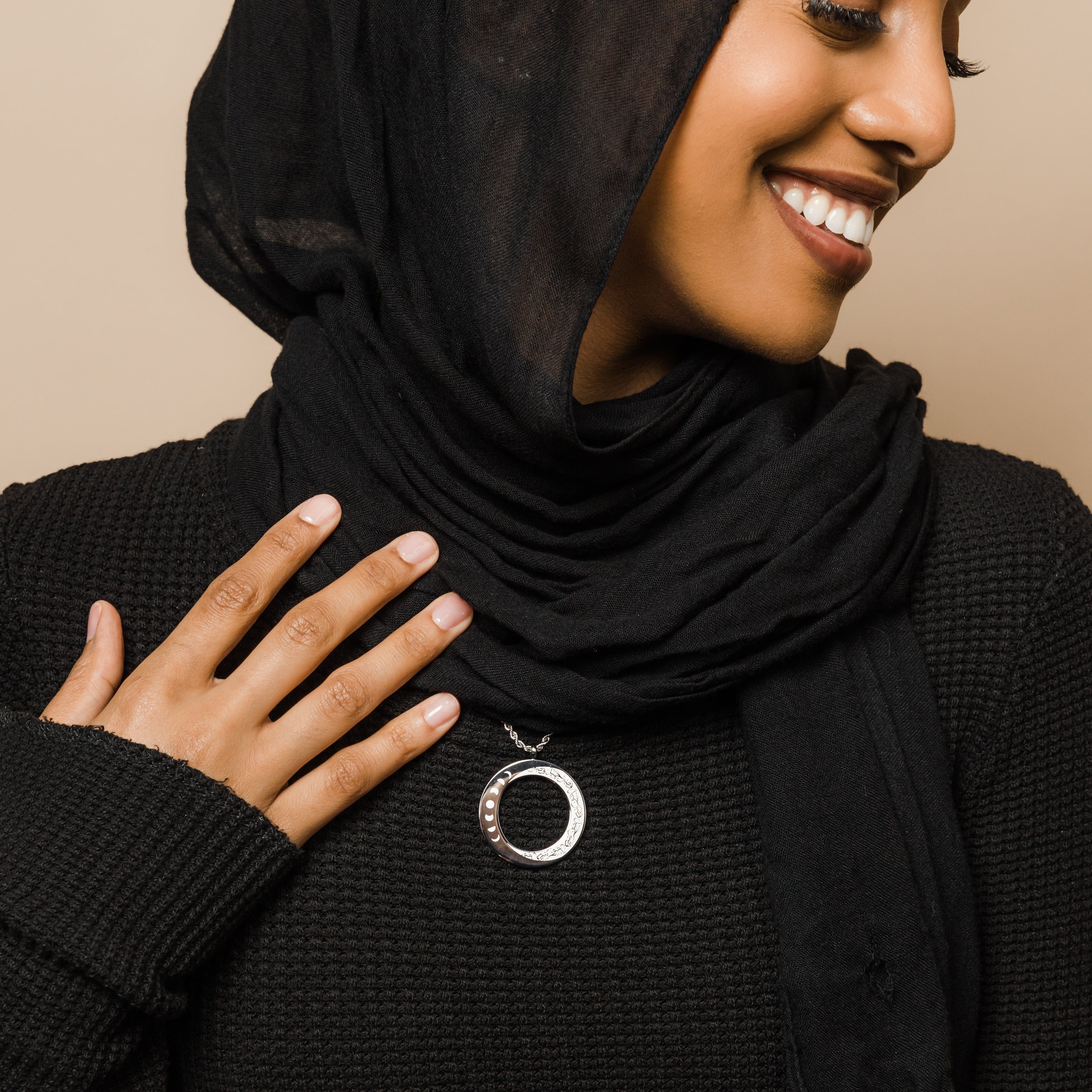 Moon Pendant Necklace for Women | Elegant Jewelry
