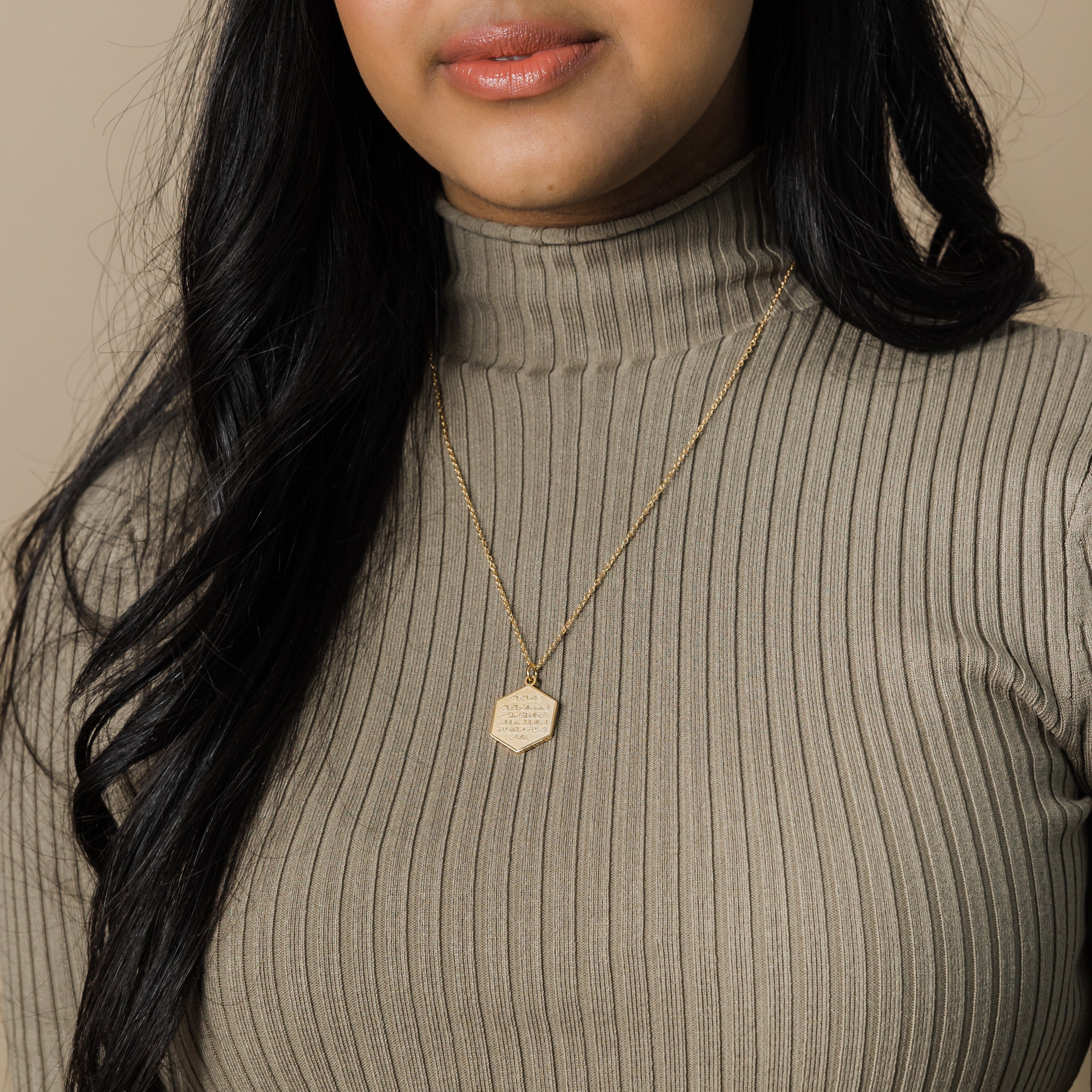 Al-Fatiha Pendant Necklace for Prayer