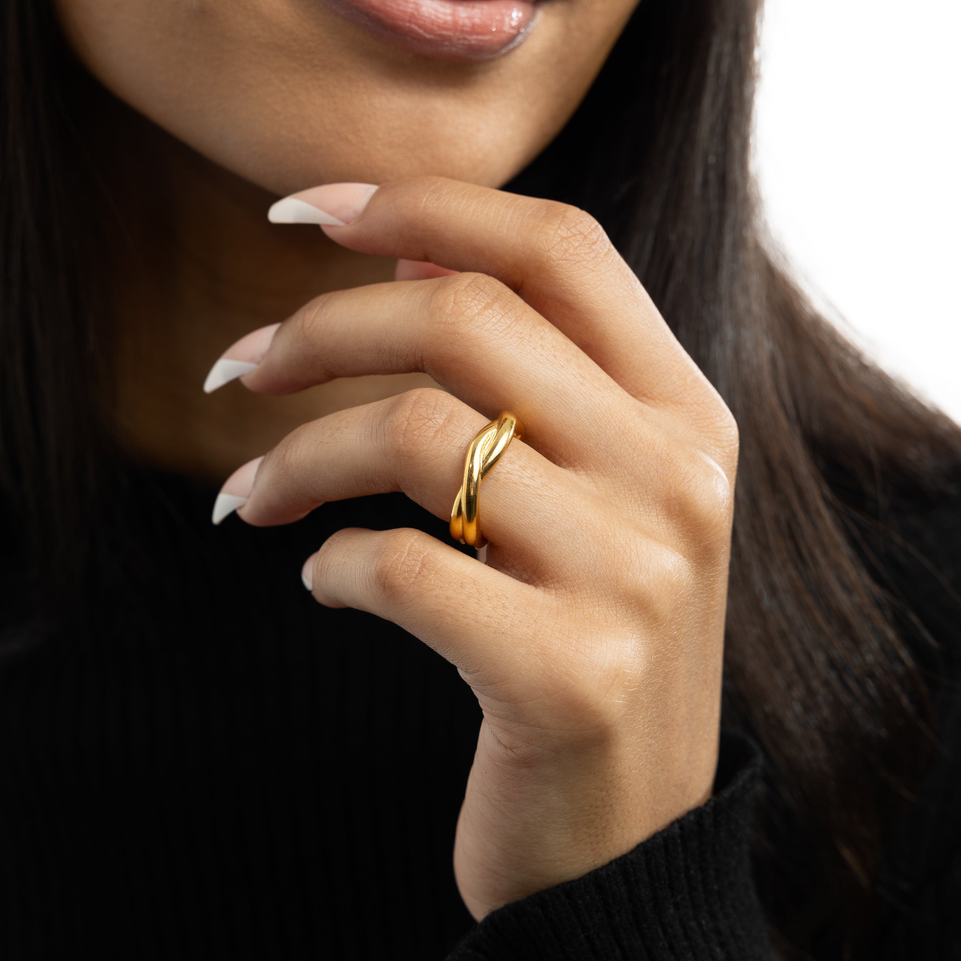 Duo Ring – Elegant Minimalist Couple Band