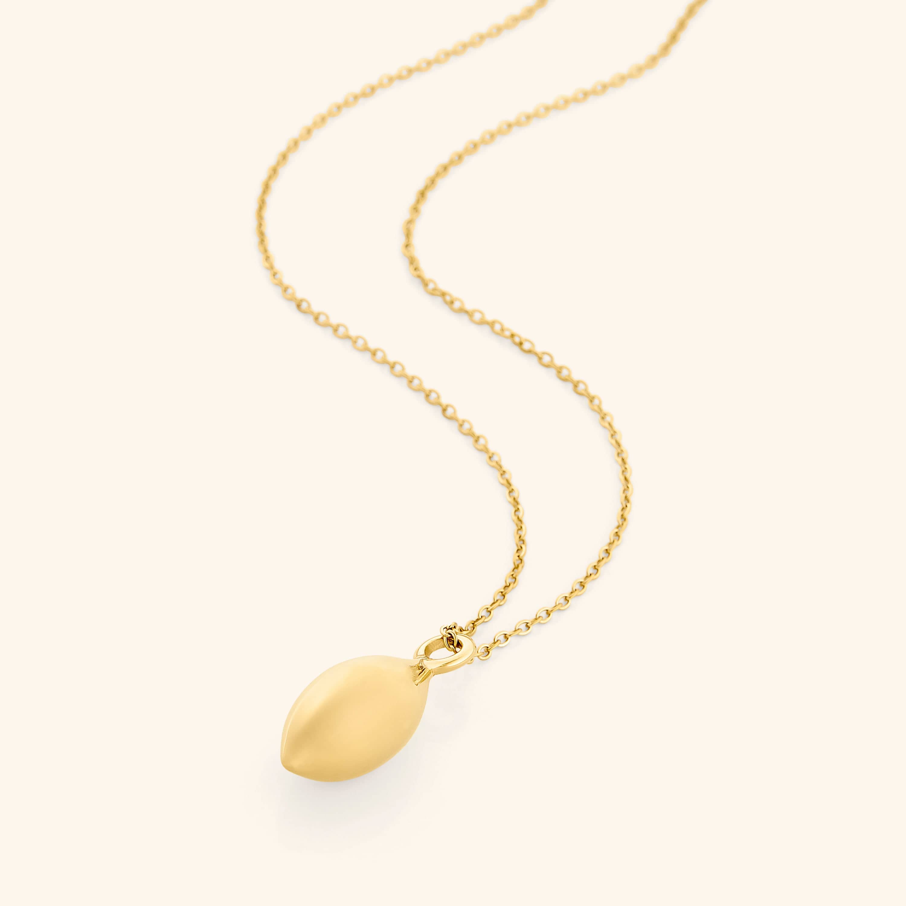 Handmade Palestinian Olive Wood Necklace for Women