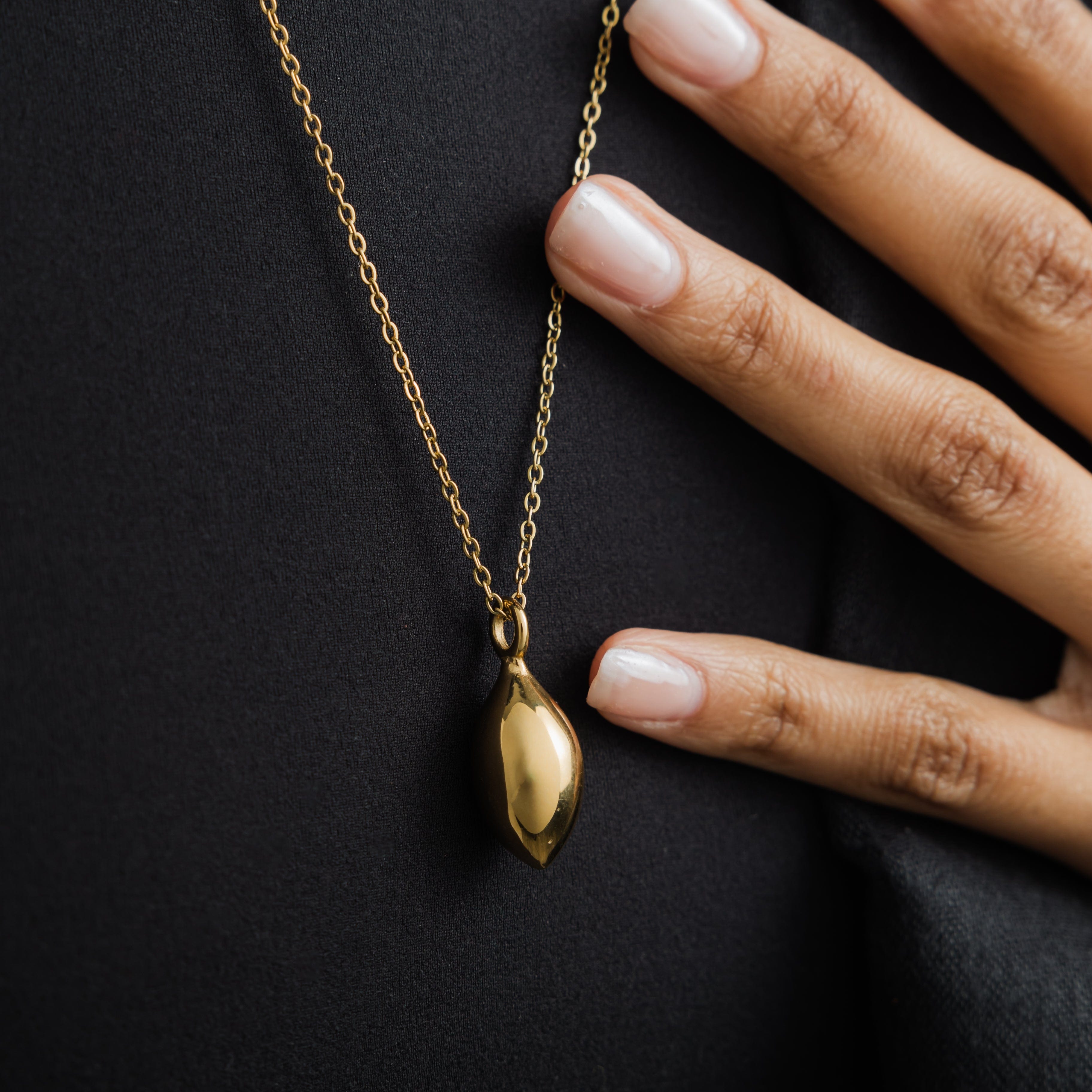 Handmade Palestinian Olive Wood Necklace for Women
