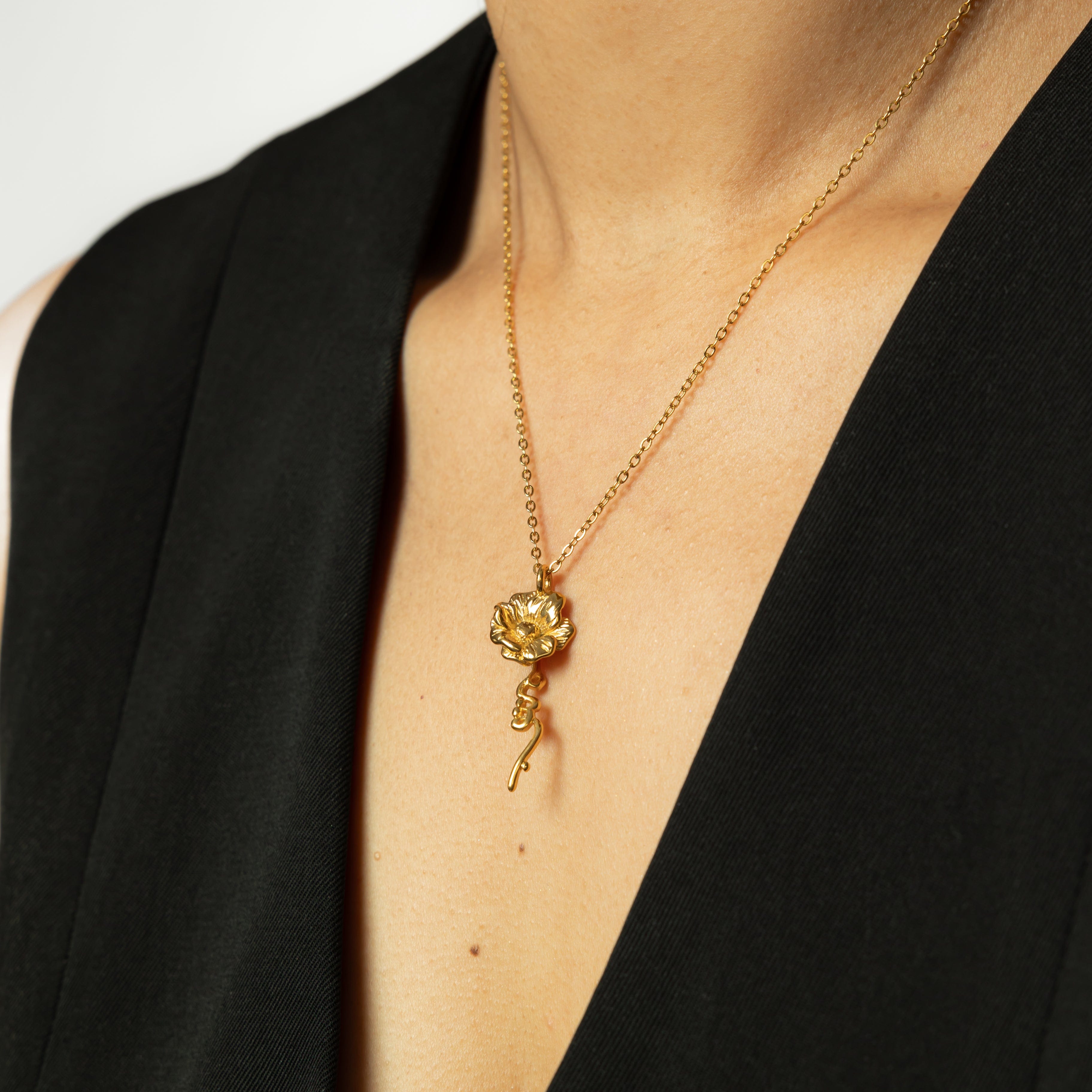 Anemone Pendant Necklace – ‘It's Written’ Design