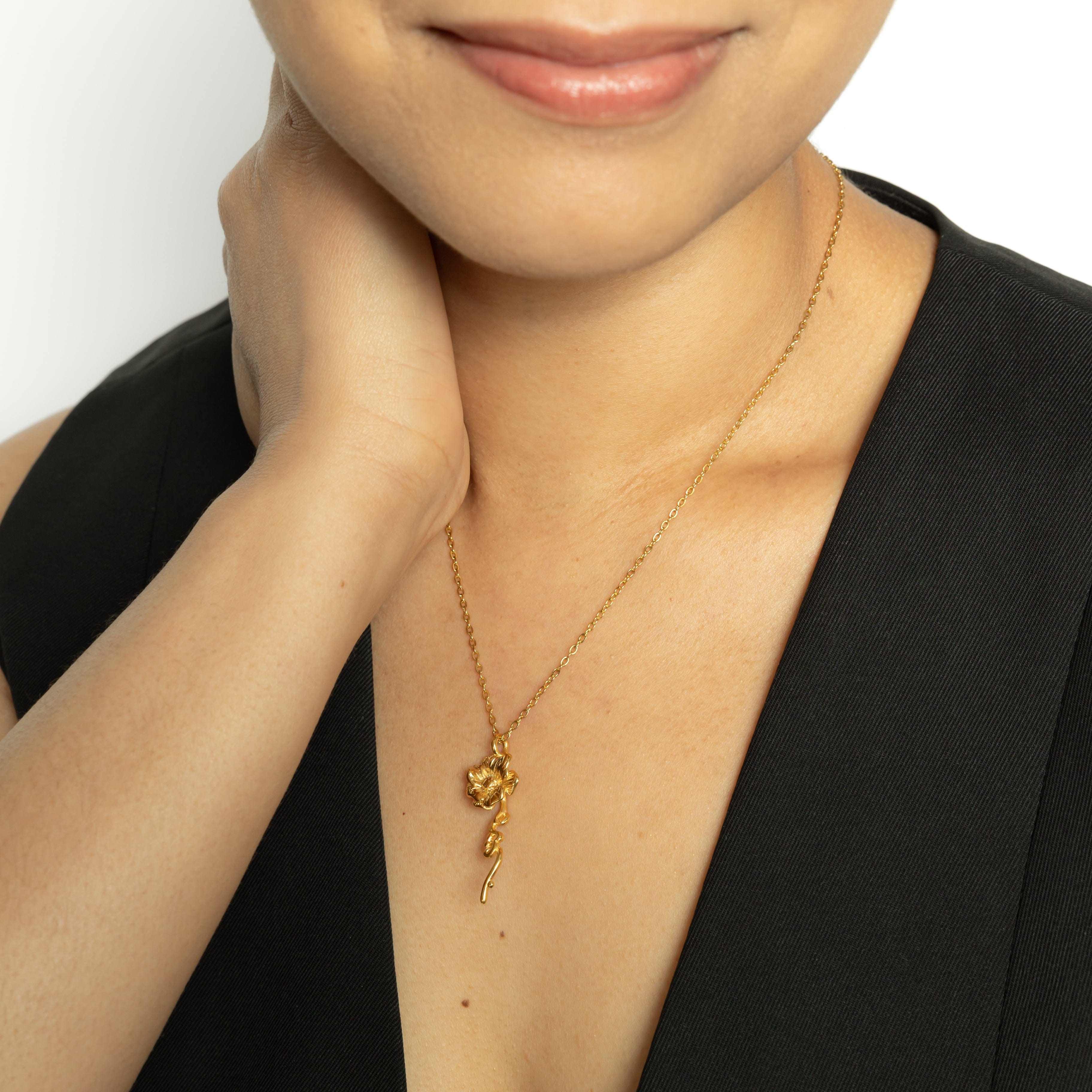 Anemone Pendant Necklace – ‘It's Written’ Design
