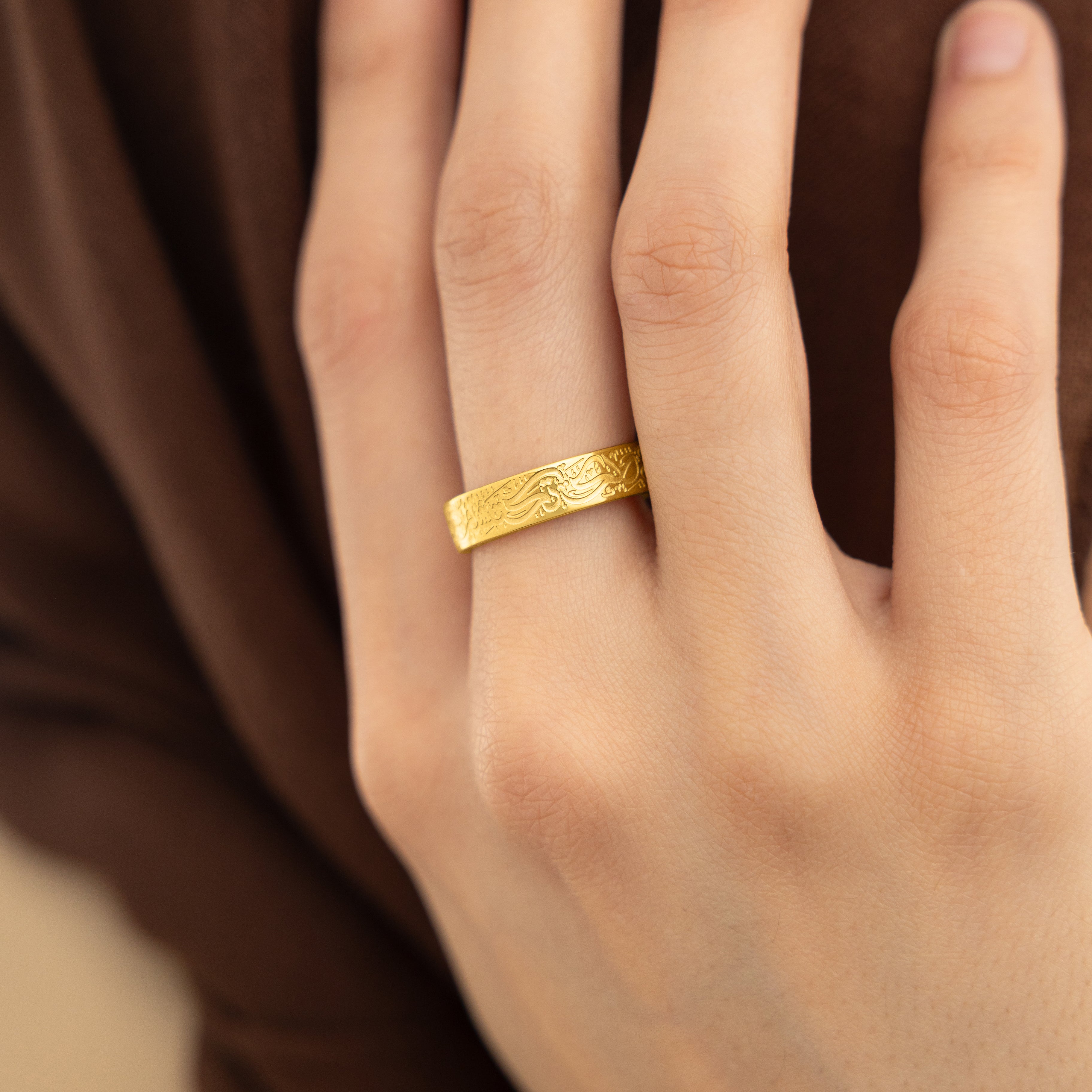 Rumi Prayer Ring – Inspirational Jewelry for Strength