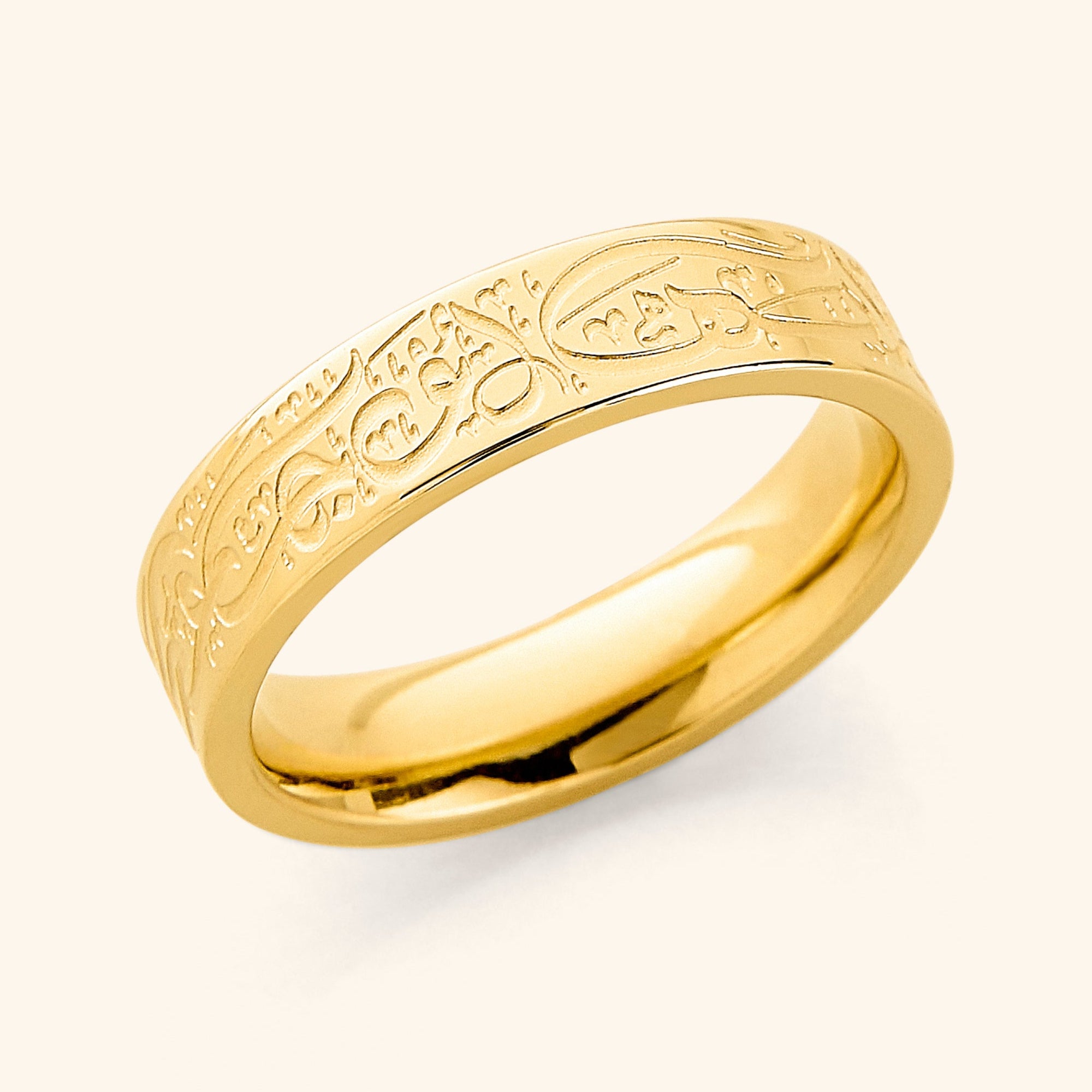 Rumi Inspirational Ring – Listen to Life's Messages