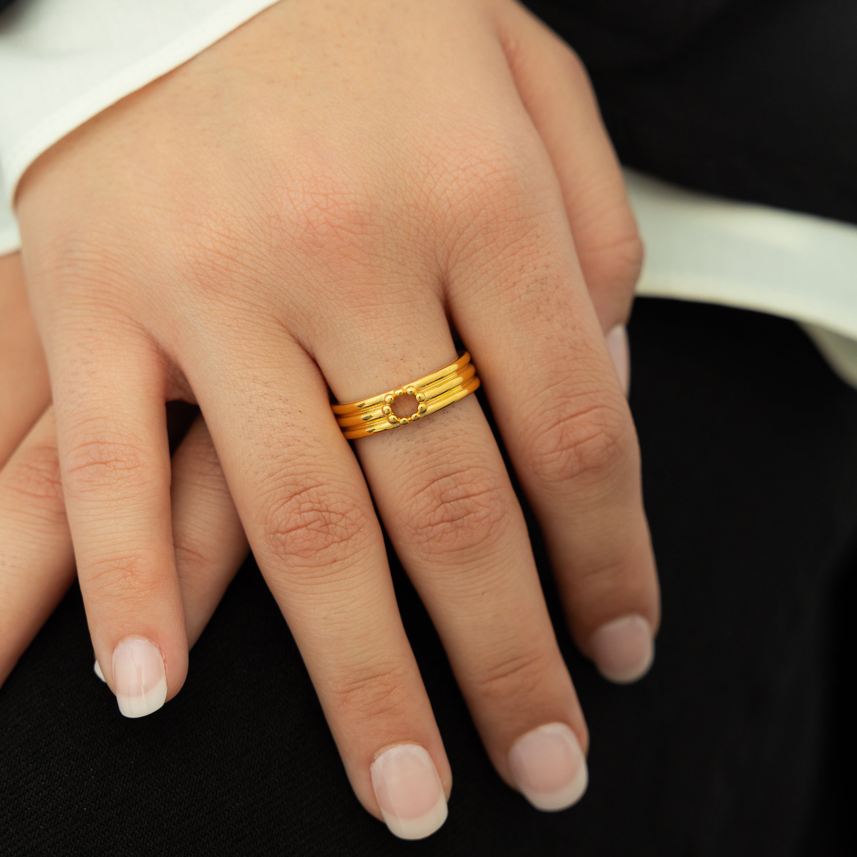 Elegant Blossom Ring for Women